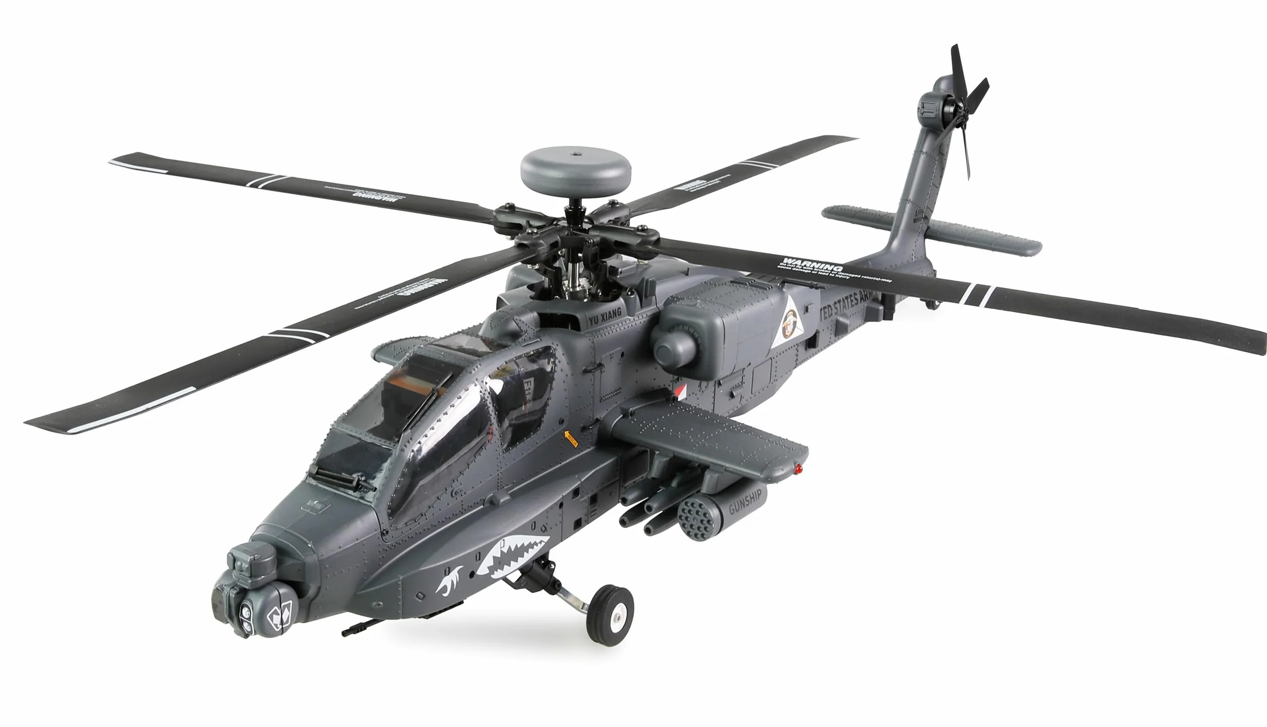 Amewi Apache AH-64D CP helikopter 6G/3D GPS RTF RC zdalnie sterowany heli helikopter, oliwkowa zieleń