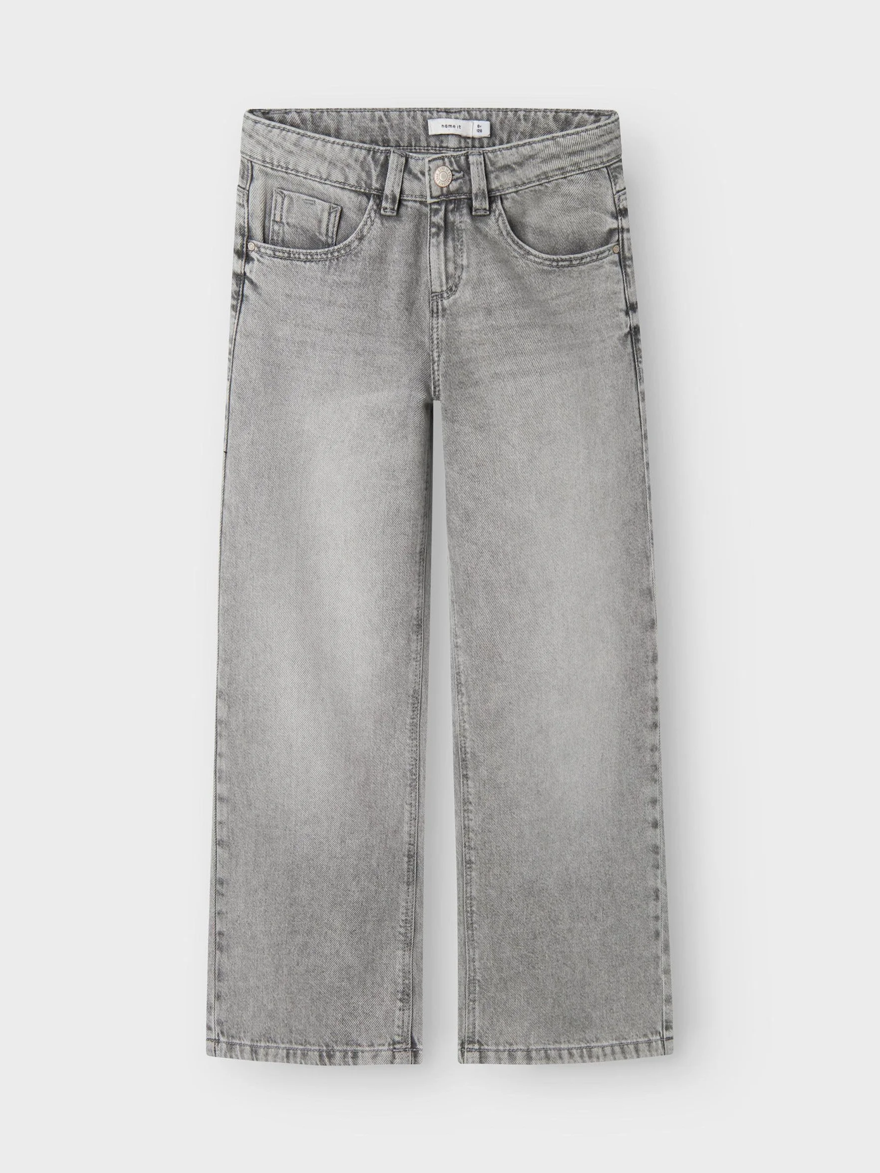 Nkfrose Wide Jeans 5529-be Noos - Nkfrose Wide Jeans 5529-Be Noos Dziewczynki