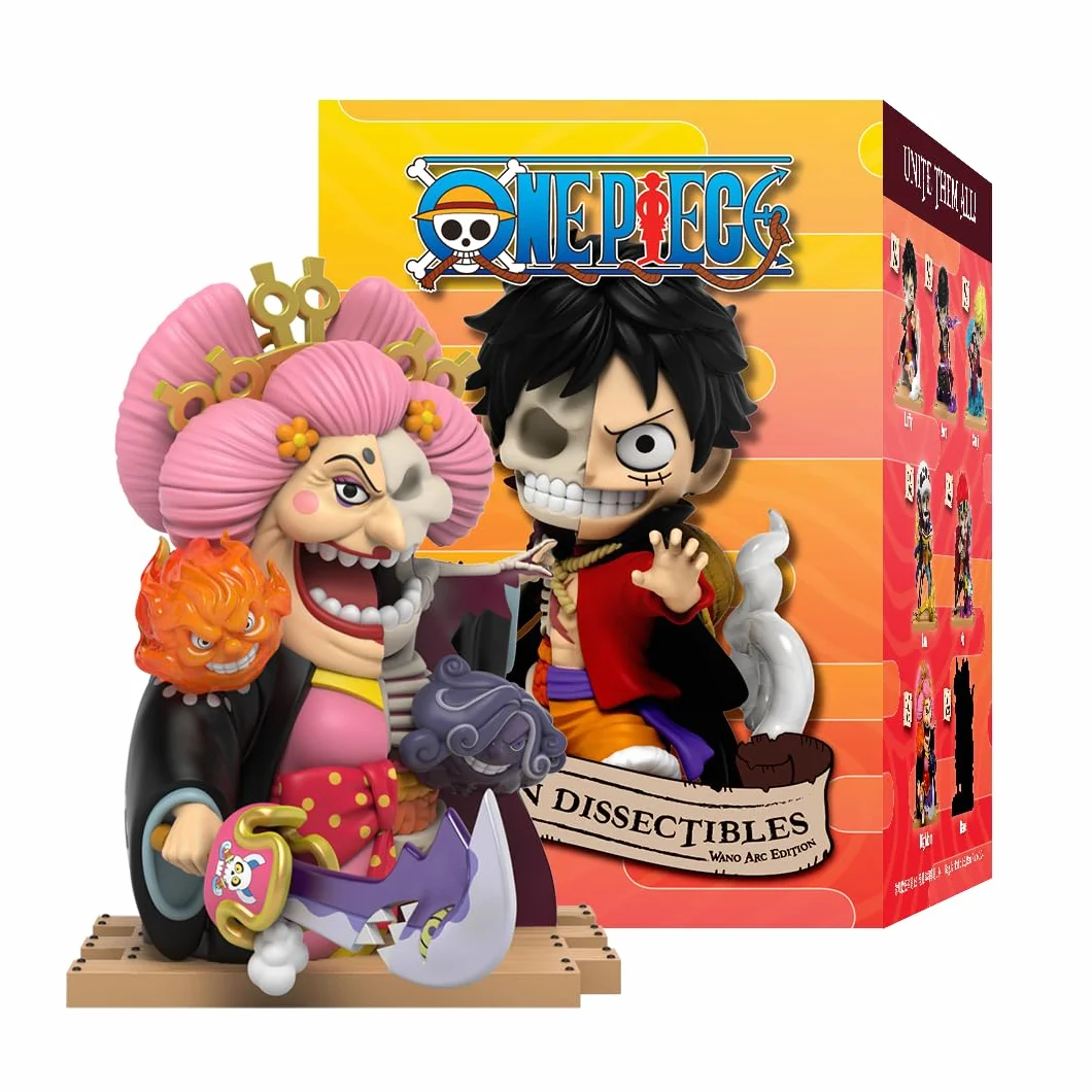 Mighty Jaxx Freeny's Hidden Disekttibles: Jednoczęściowa seria 7 (Wano Arc) | Figurka kolekcjonerska Niespodzianka | Losowa postać