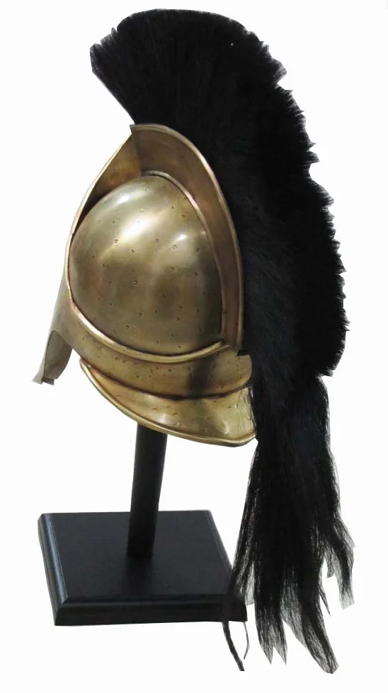 THORINSTRUMENTS Roman 300 Spartan Helmet King Leonidas film replika hełmu Larp grecki hełm