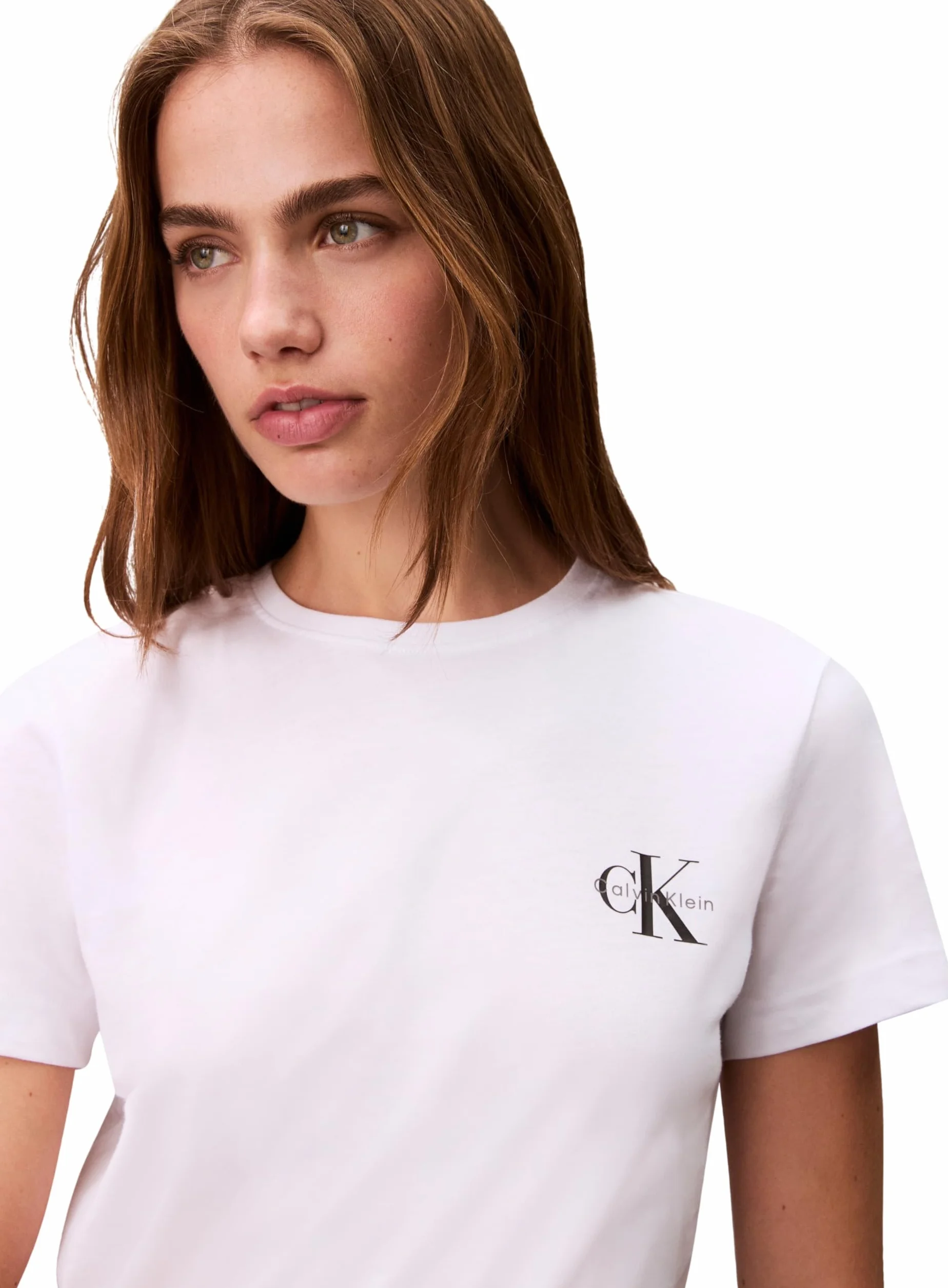 Calvin Klein Koszulki Kobiety A- Logo Cn 2 Pack Tee Lv047c905g