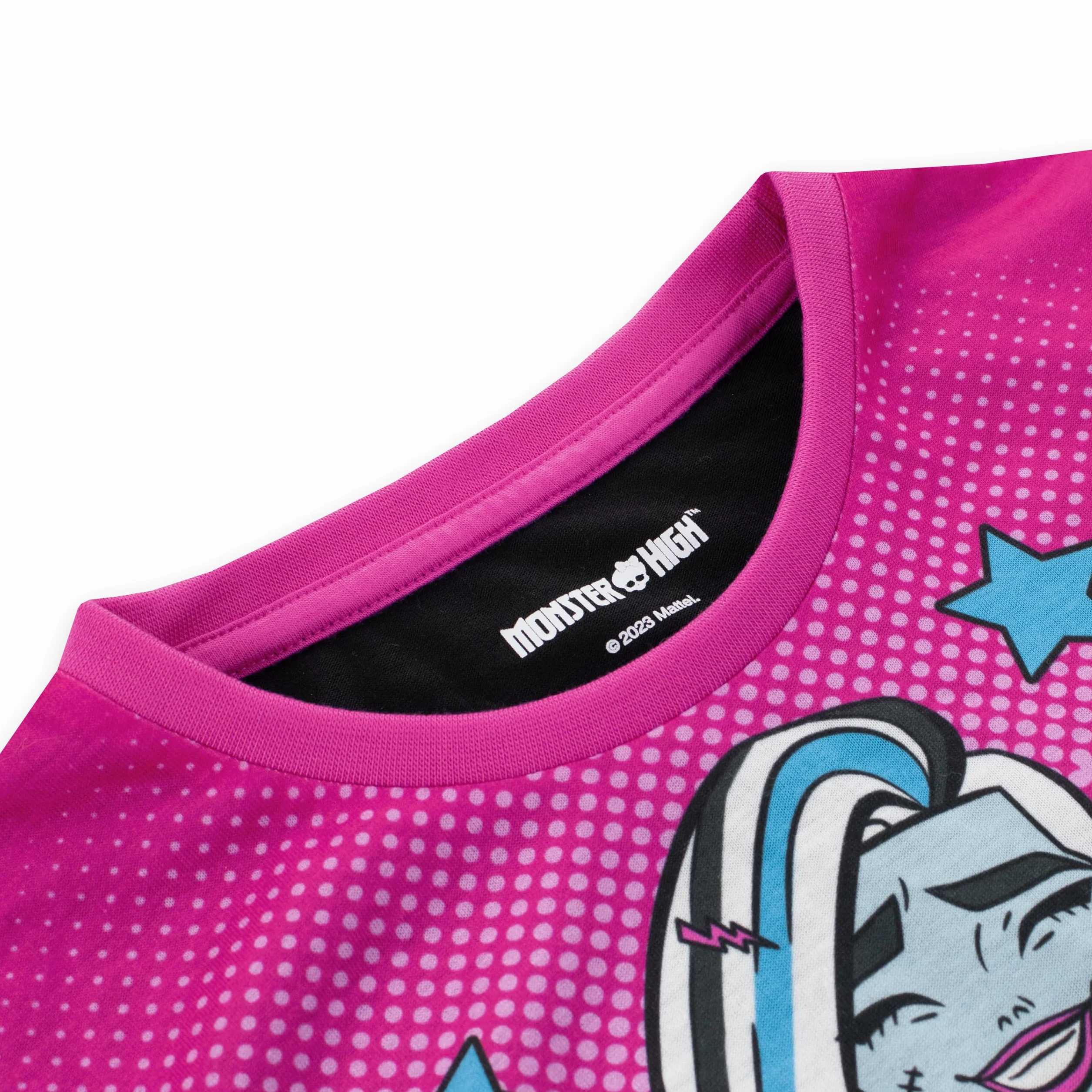 Piżama Monster High | Piżama dziewczęca z długim rękawem Draculaura | Piżamy dla dzieci