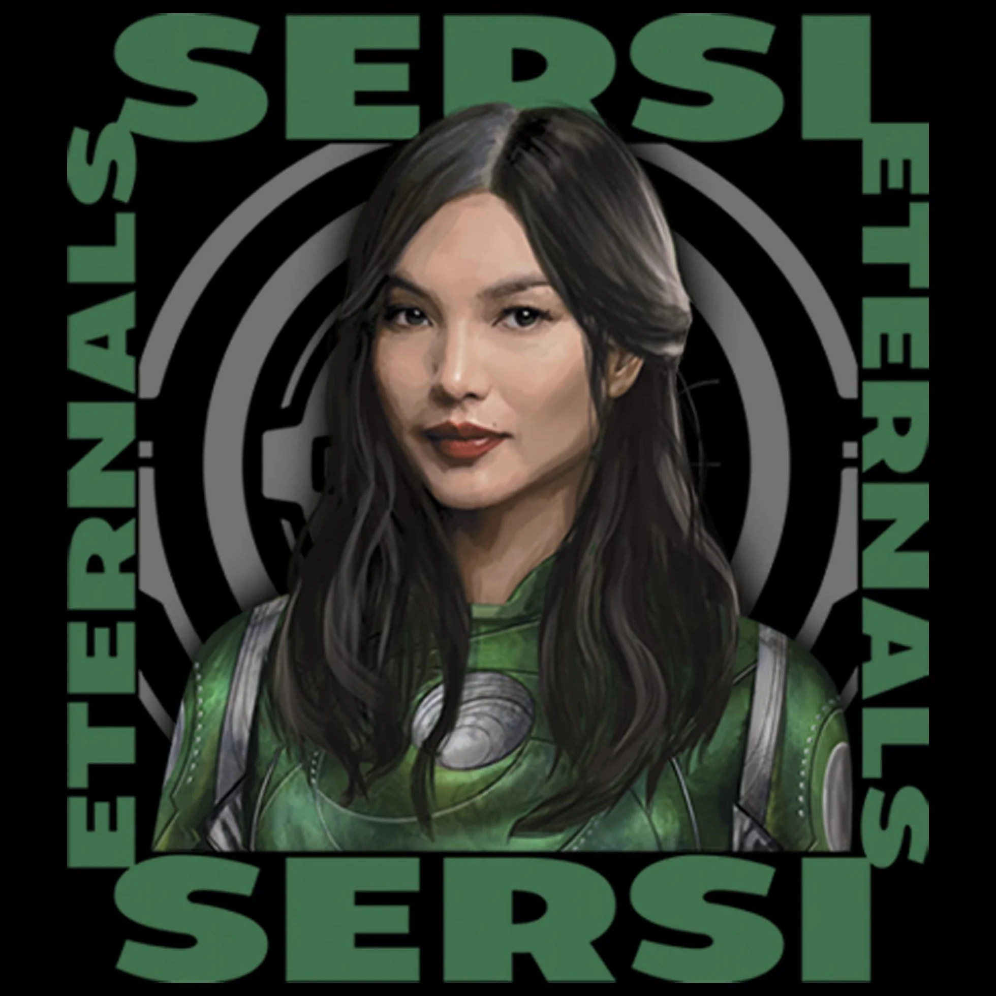 Marvel Boys The Eternal Sersi Hero Box Bluza z kapturem, Czarny, S, Czarny, S, Czarny, S