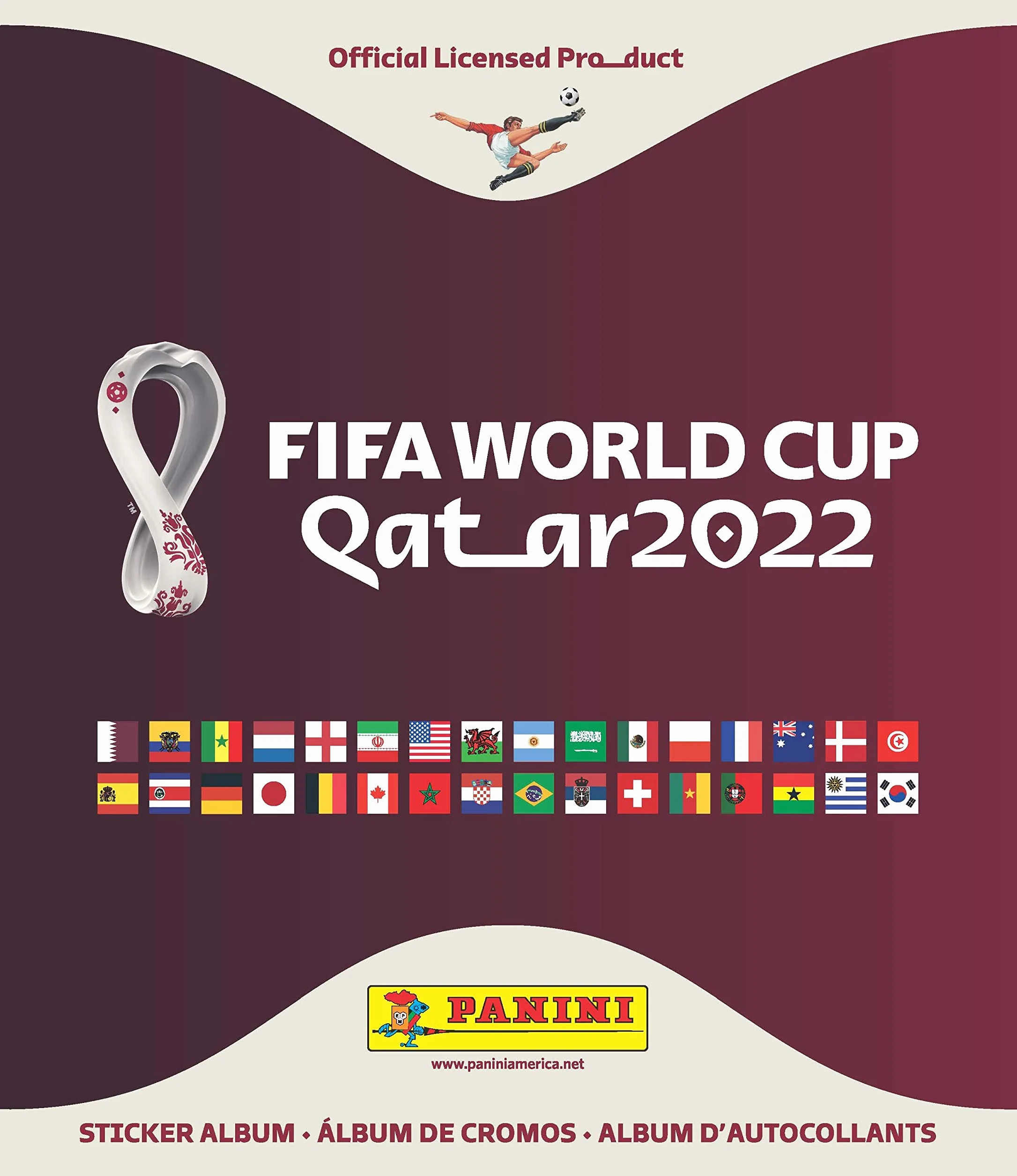 Panini World Cup Qatar 2022 Complete 670 Sticker Collection + Album 🔥, biały