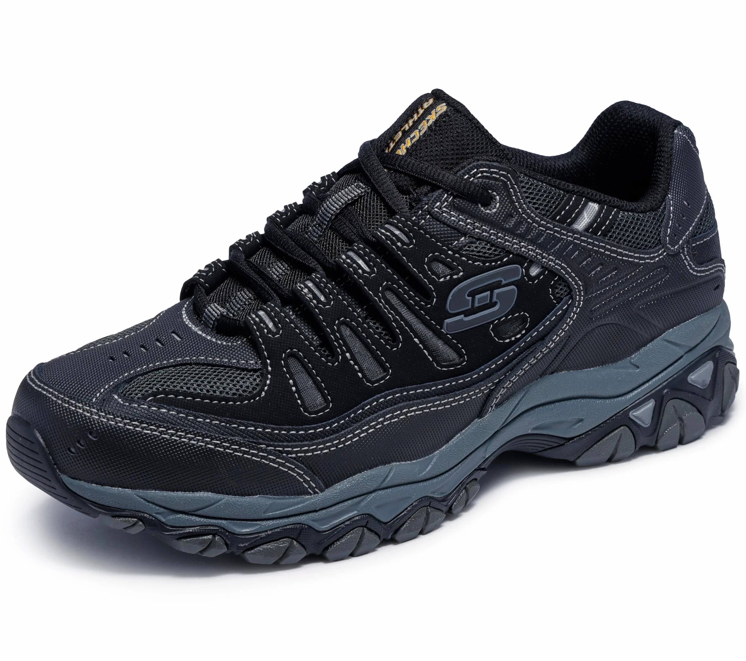 Skechers Męskie buty sportowe After Burn M Fit - Wonted, tenisówki wsuwane