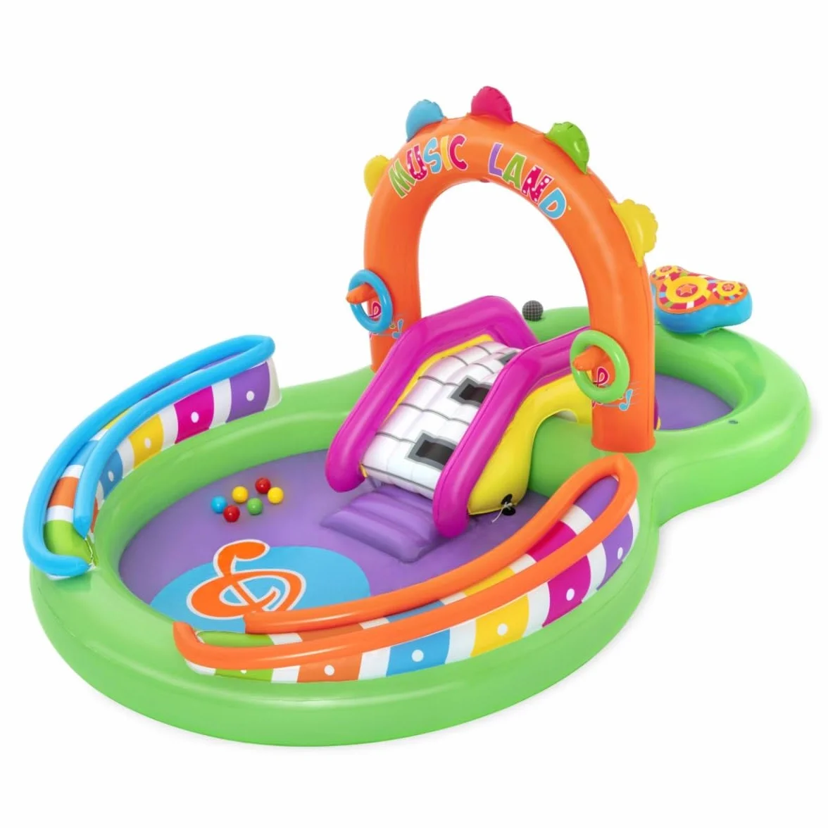 Bestway 1053117Xxx21 9'8" X 6'3" X 54"/2.95M X 1.90M X 1.37M Sing 'N Splash Play Center