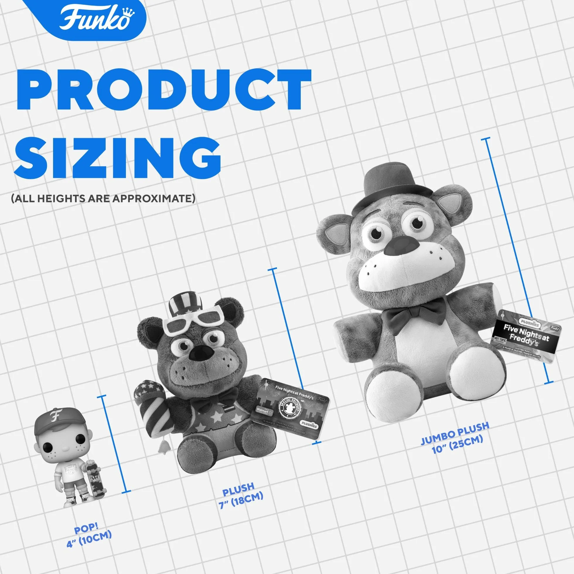 Funko Plush: Five Nights At Freddy's (FNAF) SB - Sun - (CL 7") - kolekcjonerska miękka zabawka - pomysł na prezent urodzinowy - oficjalny towar - pluszak dla dzieci i dorosłych