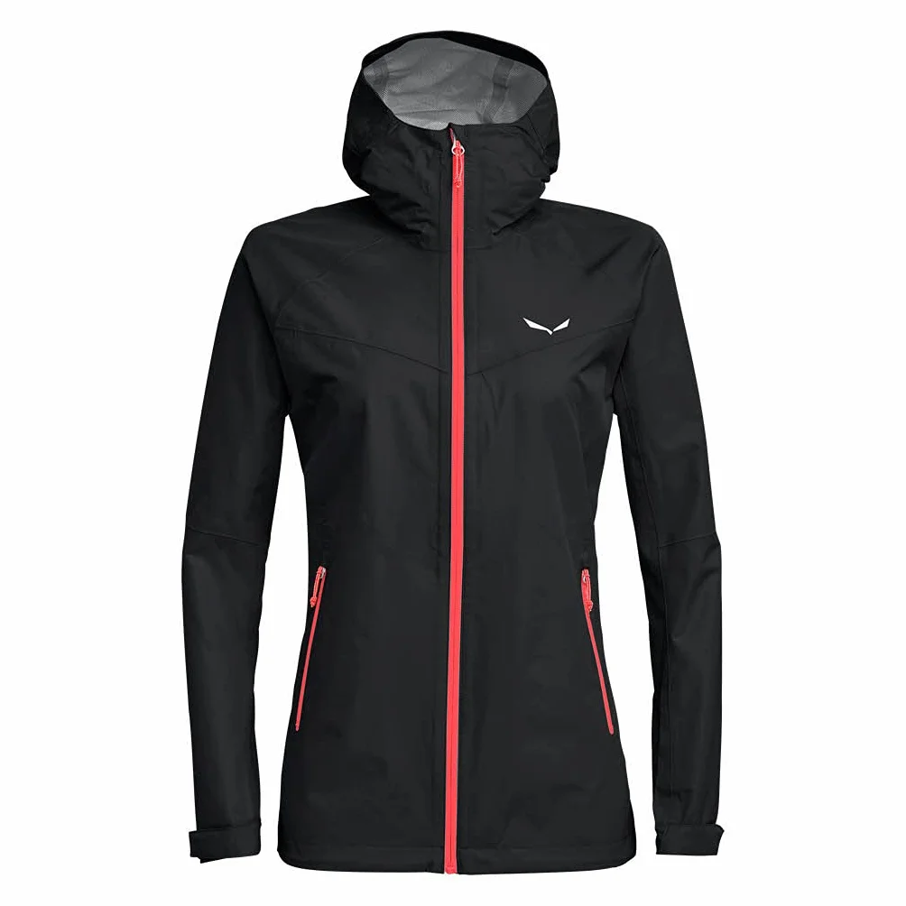 Salewa Puez Aqua 3 PTX damska kurtka hardshell, zielony (liście), rozmiar 4XL Black Out/6080 40/34