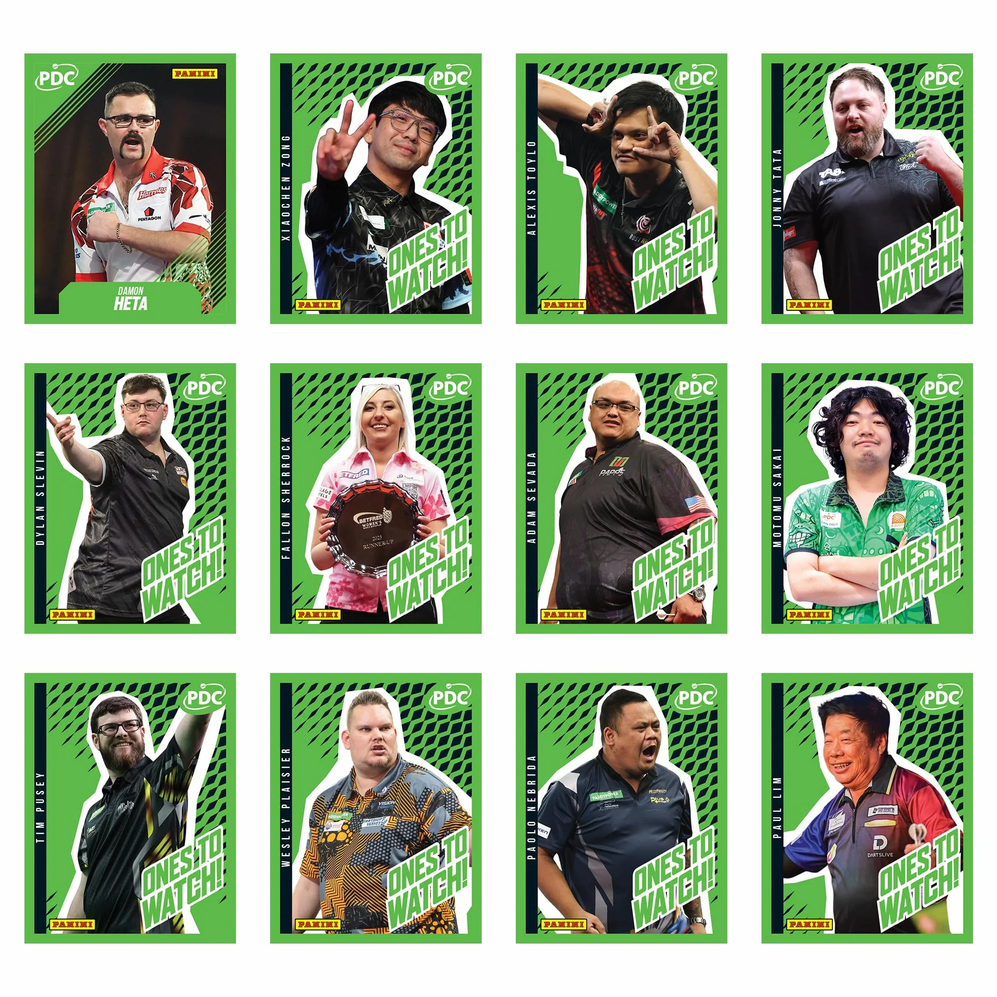 Kolekcja naklejek World Darts Championship - puszka kieszonkowa