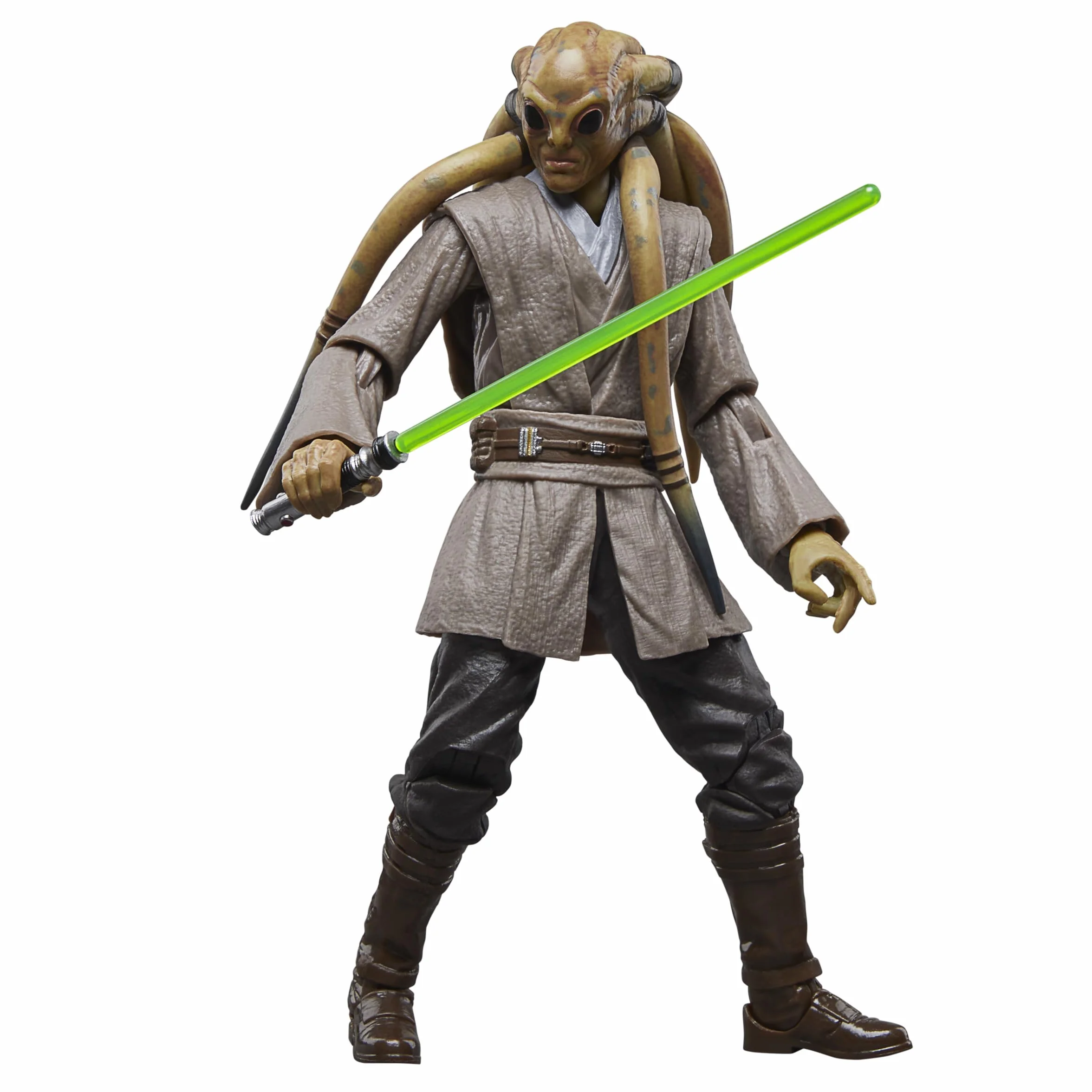 Hasbro Star Wars Kit Fisto z Kolekcji Star Wars The Black Series, 15-Centymetrowa Figurka Kolekcjonerska na 20. Rocznicę Filmu Gwiezdne Wojny: Zemsta Sithów