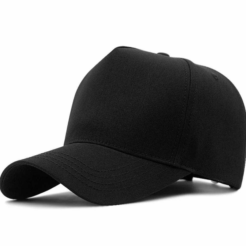 YAMEE Czapka bejsbolowa męska, duża głowa, High Crown, czapka bejsbolowa XXL, damska bawełna, szeroki brom, oddychająca, regulowana