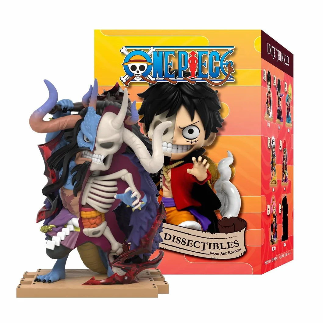 Mighty Jaxx Freeny's Hidden Disekttibles: Jednoczęściowa seria 7 (Wano Arc) | Figurka kolekcjonerska Niespodzianka | Losowa postać