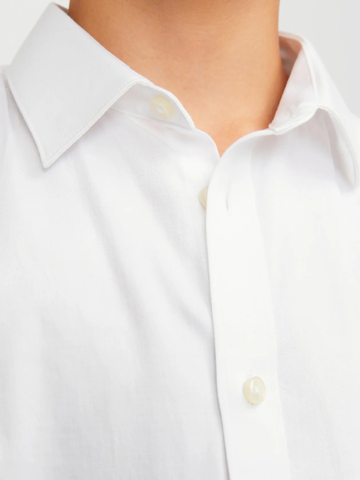 JACK & JONES Koszula Chłopcy Jprparma Shirt L/S Jr Sts