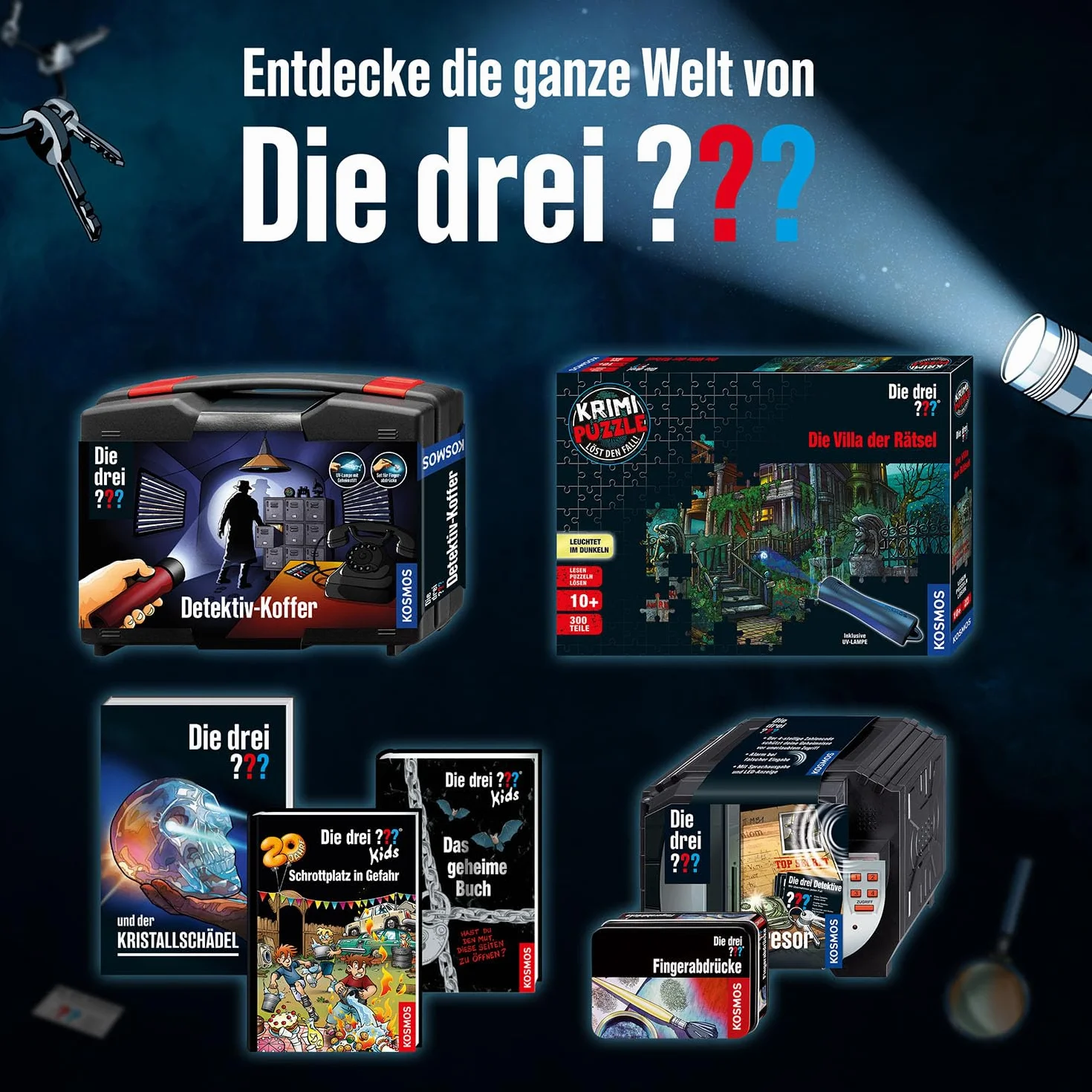 Die drei ??? Multi-Spion: Detektiv-Set