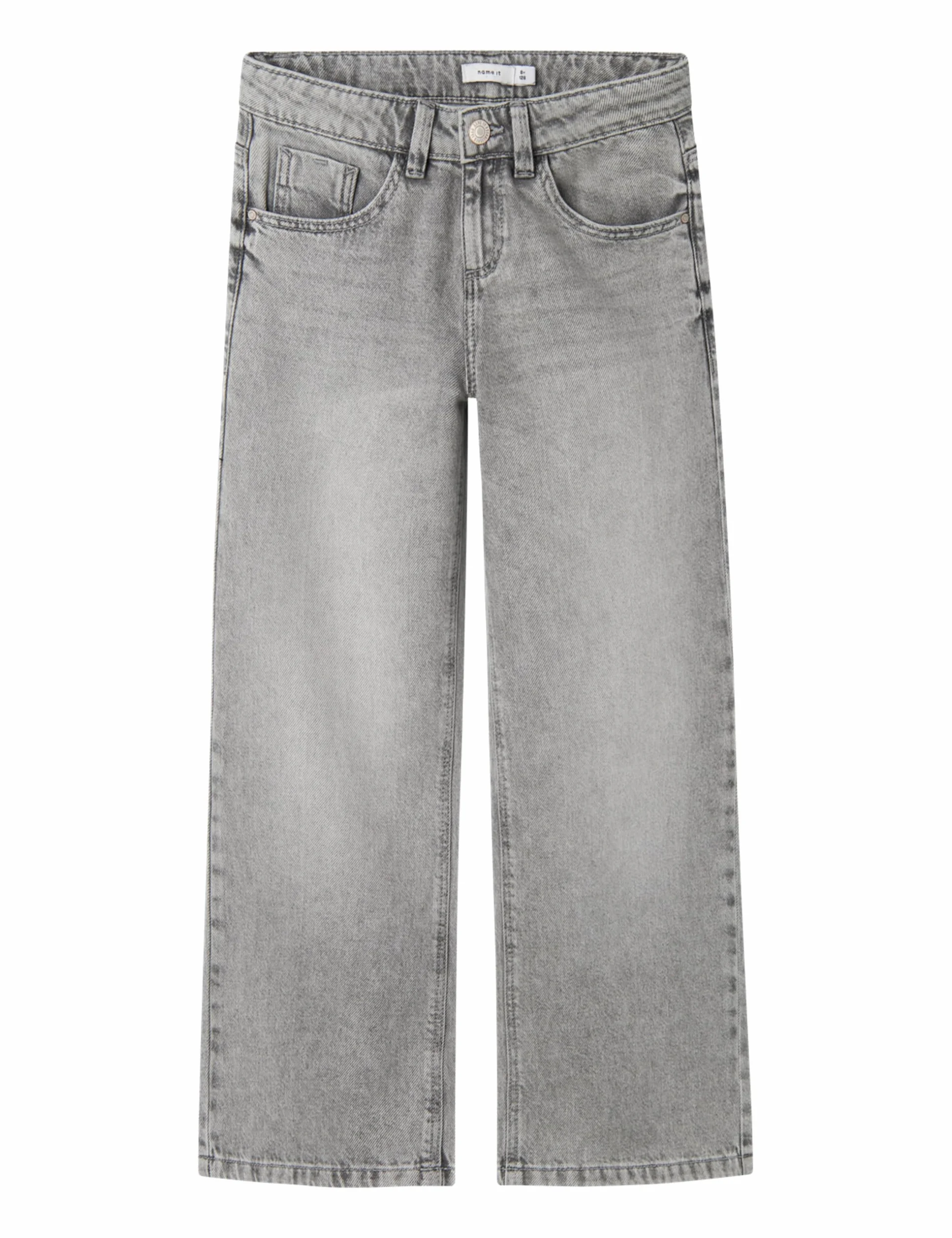Nkfrose Wide Jeans 5529-be Noos - Nkfrose Wide Jeans 5529-Be Noos Dziewczynki