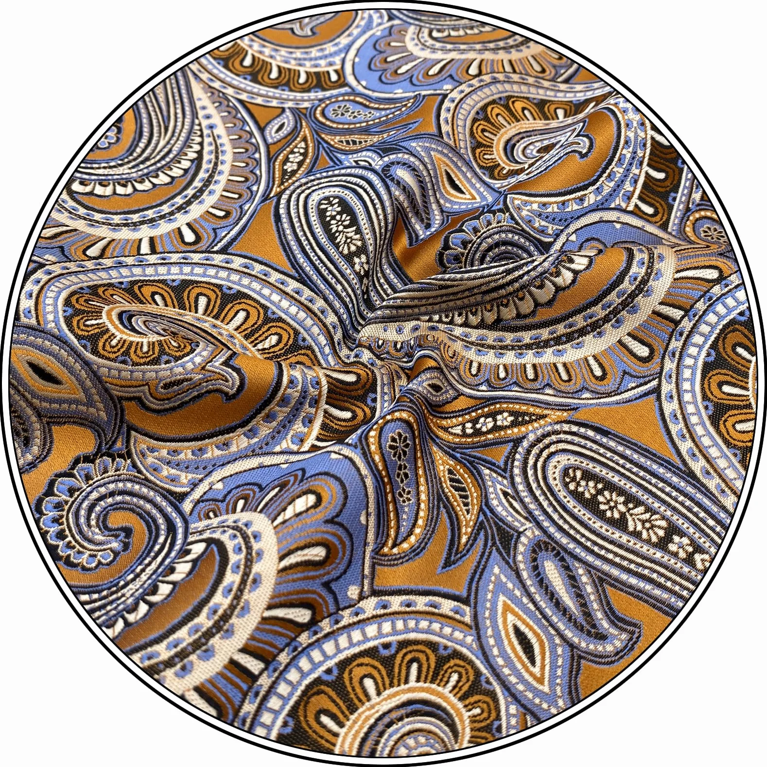 S&W SHLAX&WING Męska poszetka sortowana wzór paisley do marynarki garniturowej Business XL