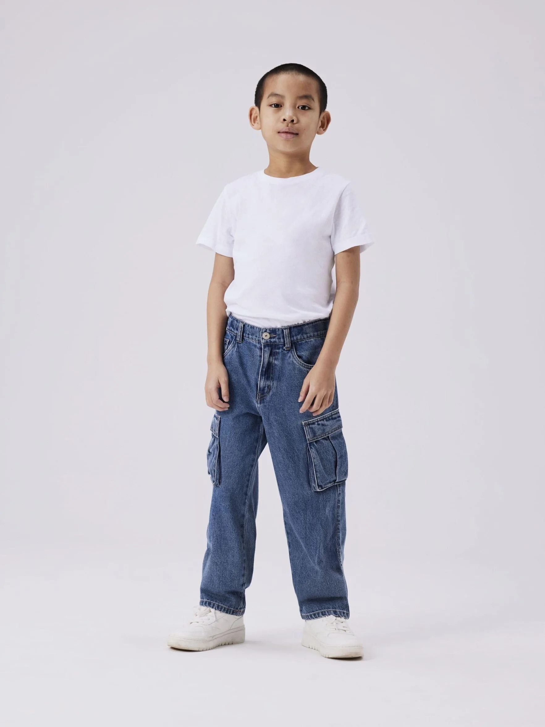 NAME IT Nkmryan St Cargo Jeans 5910-zd Noos - cargo jeans Chłopcy