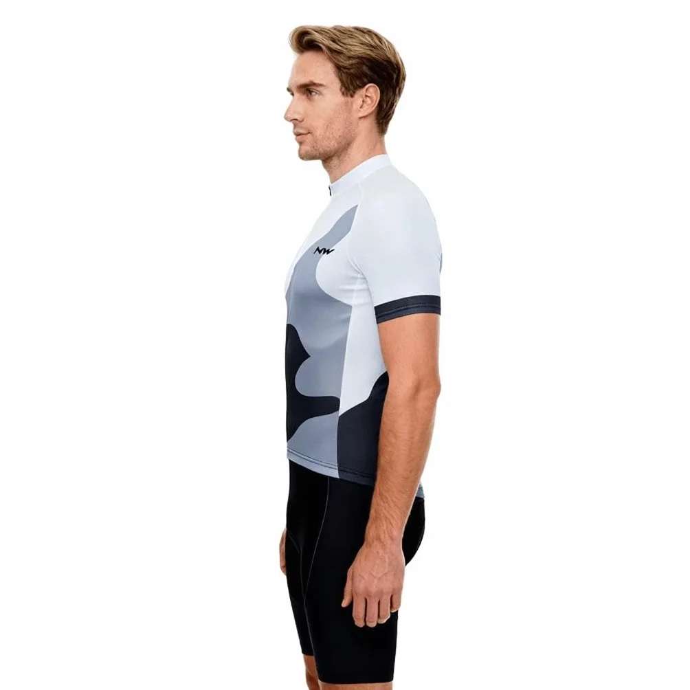 Moxilyn Cycling Jersey koszulka rowerowa z krótkim rękawem, zestaw dla mężczyzn, koszulka rowerowa z krótkim rękawem + spodnie rowerowe z żelem 9D, oryginalna kurtka rowerowa Gaze i spodenki rowerowe