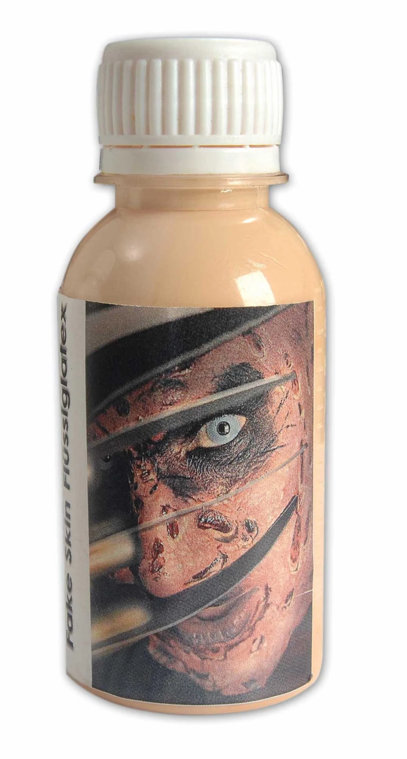 Sztuczna skóra, 100 ml, płynny lateks, mleczko lateksowe, makijaż na Halloween, makijaż zombie, rany, blizny