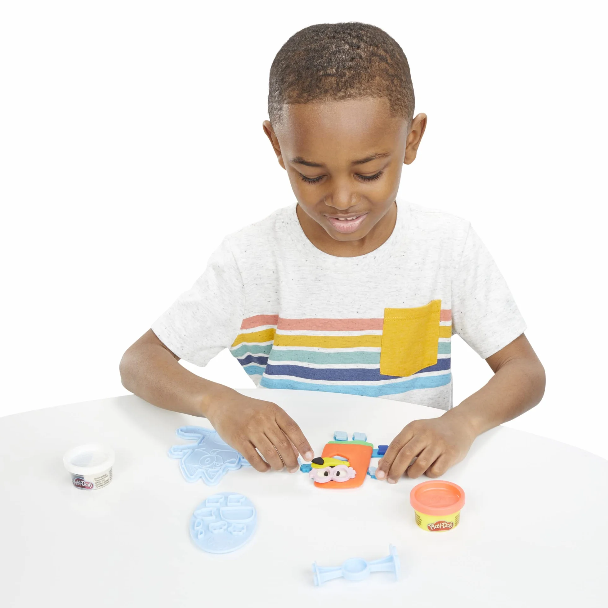 Zestaw do zabawy Play-Doh Przebrania Blue dla dzieci w wieku od 3 lat, 11 tub ciastoliny, produkt nietoksyczny