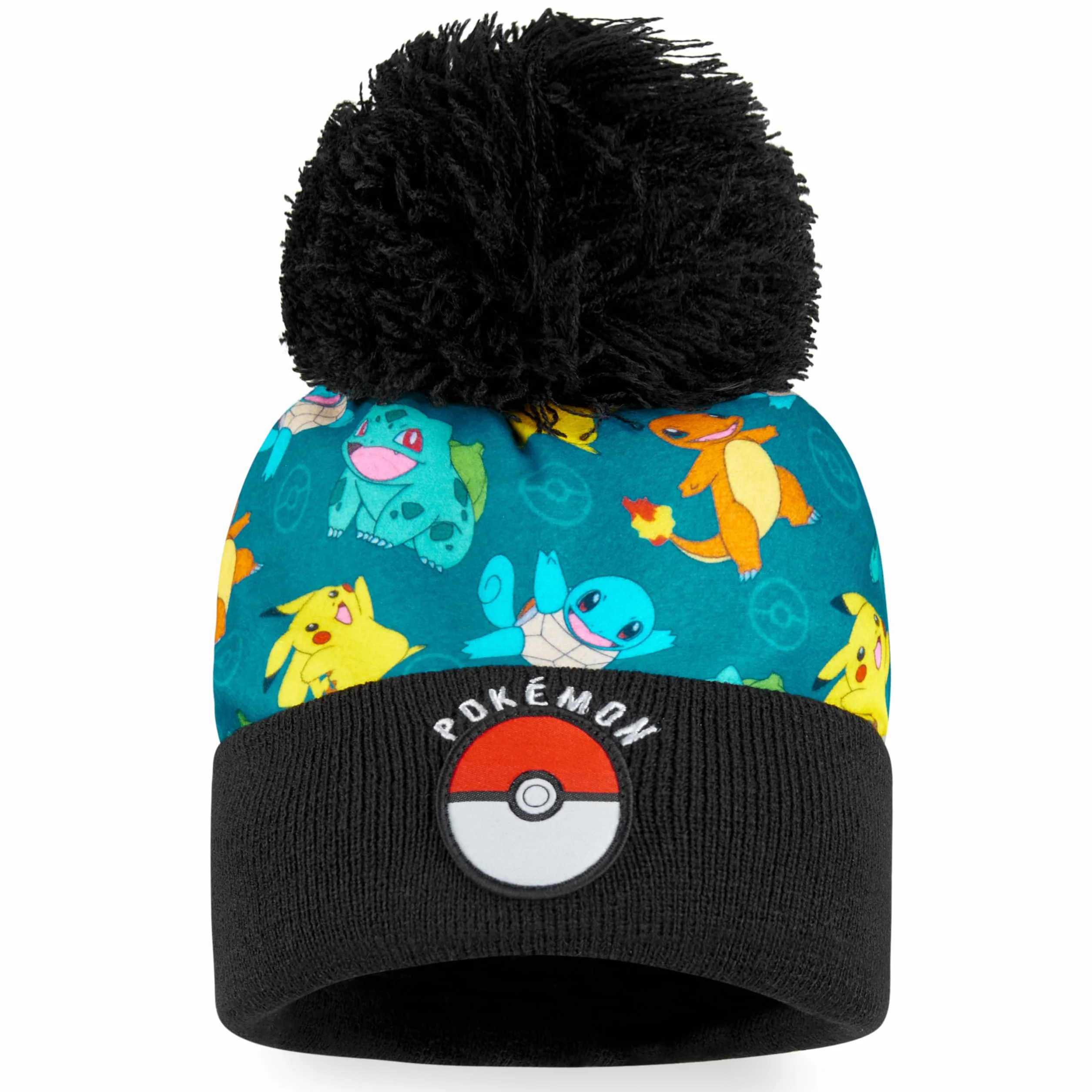 Pokémon Pokemon Aop Beanie i zestaw rękawiczek Jeden Rozmiar Wielobarwność