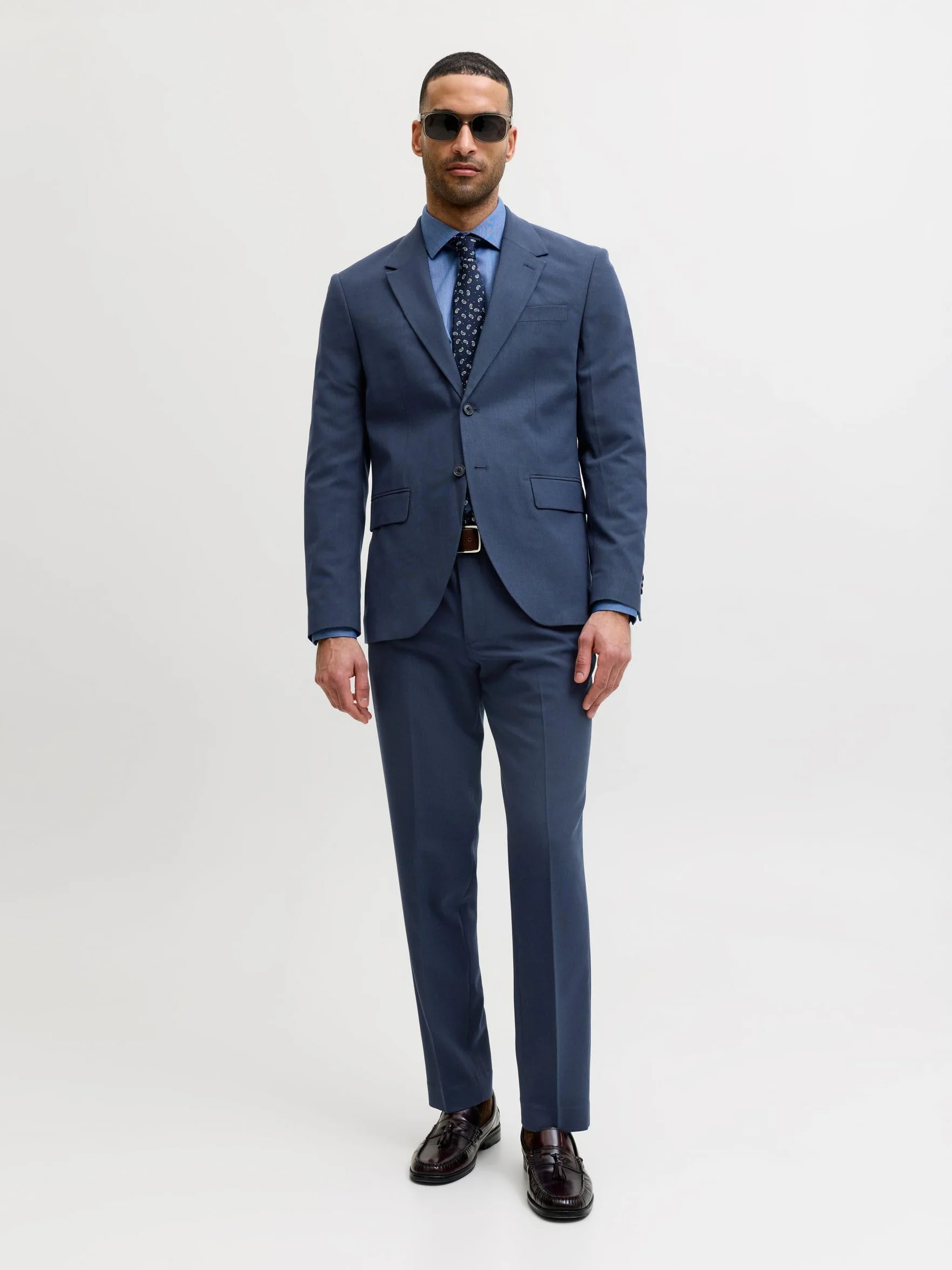 JACK & JONES Jprmartin Blazer Dg02, Black Iris, 50