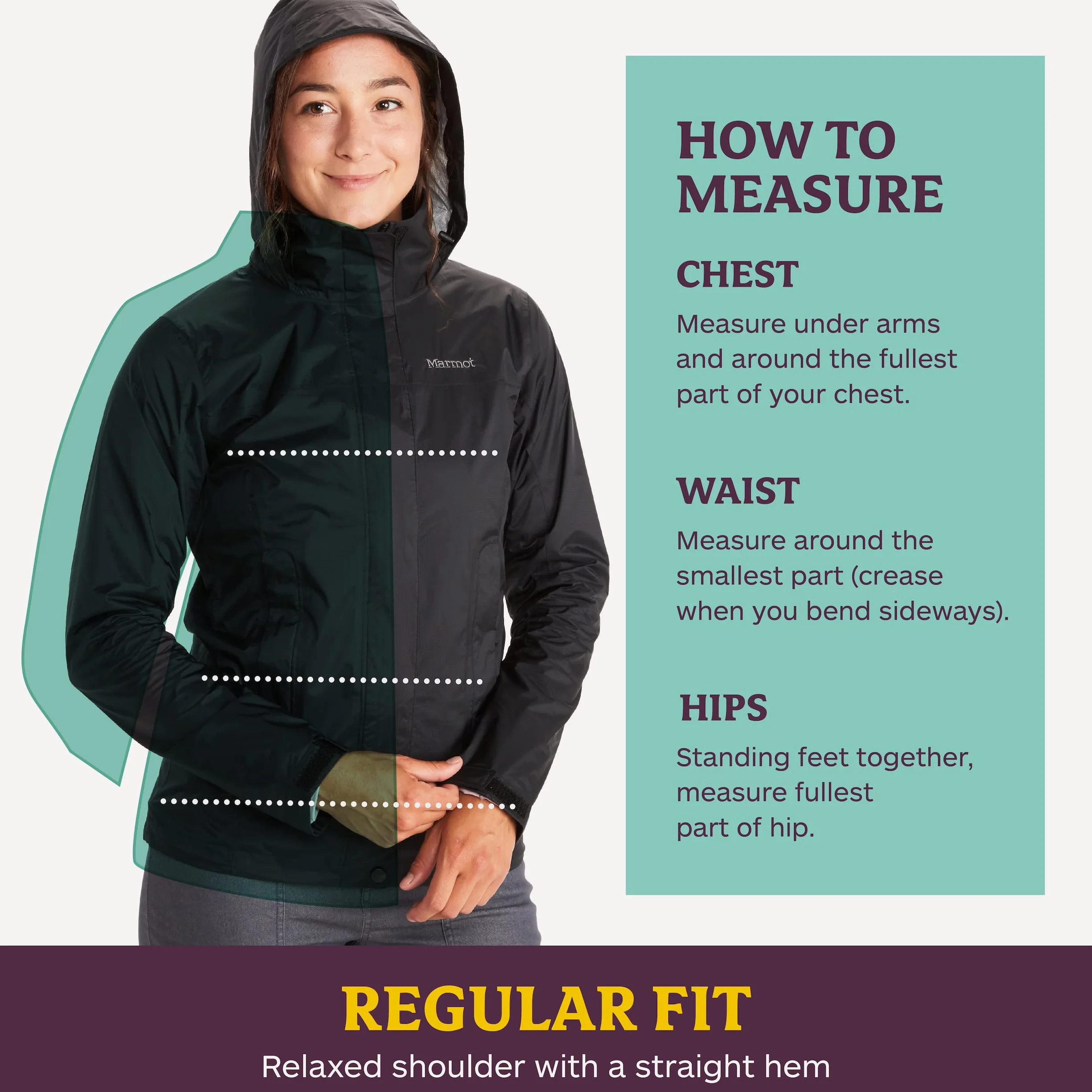 Marmot Kobiety Wm's PreCip Eco Jacket S22, Wodoodporna kurtka przeciwdeszczowa