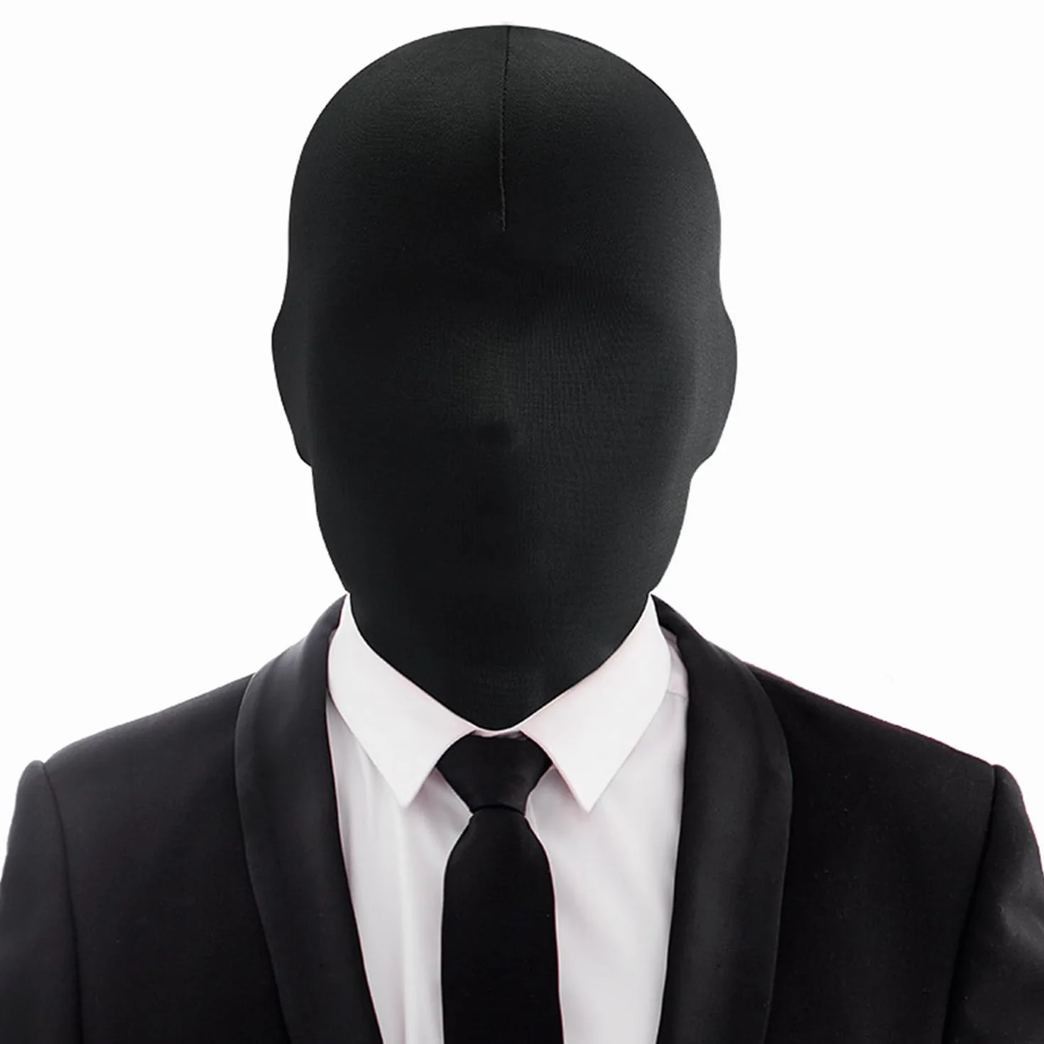 3 sztuki czarnych pełnotwarzowych maseczek na Halloween, oddychająca maska na całą głowę, maska bez twarzy, maska na twarz, dla mężczyzn i kobiet
