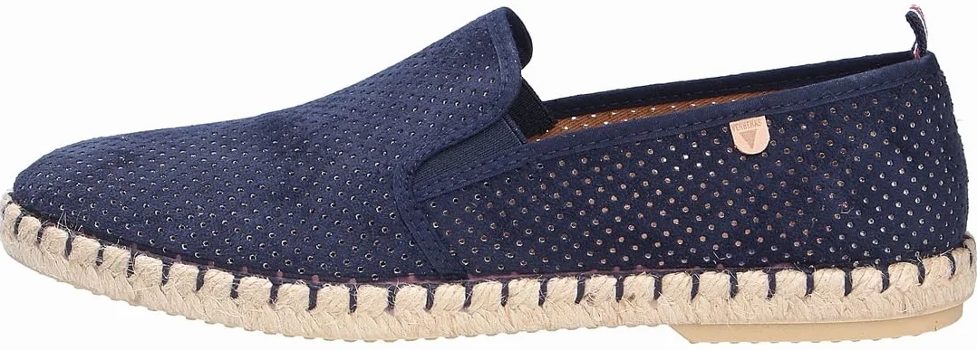 VERBENAS Męskie buty wsuwane Tom Hole Slipper tekstylne do noszenia w czasie wolnym, eleganckie wsuwane slip-ons Uni Tom męskie klapki beżowe
