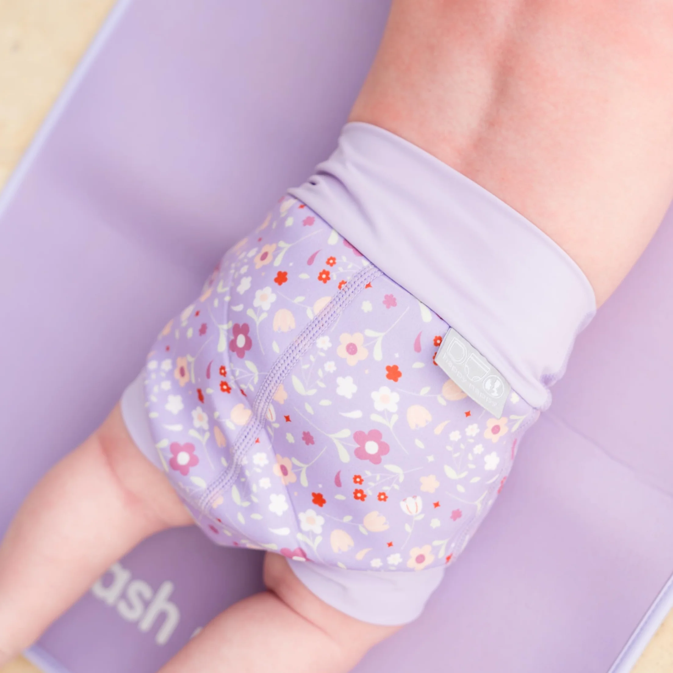 Splash About Happy Nappy Duo, Lilac Spring, 6-12 miesięcy, Liliowa wiosna, 6-12 miesi?cy