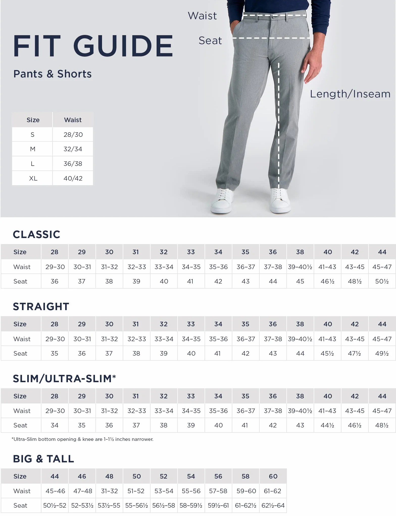 Haggar Premium Comfort Straight Fit Flat Front Dress Pant - Garnitur — spodnie Mężczyźni