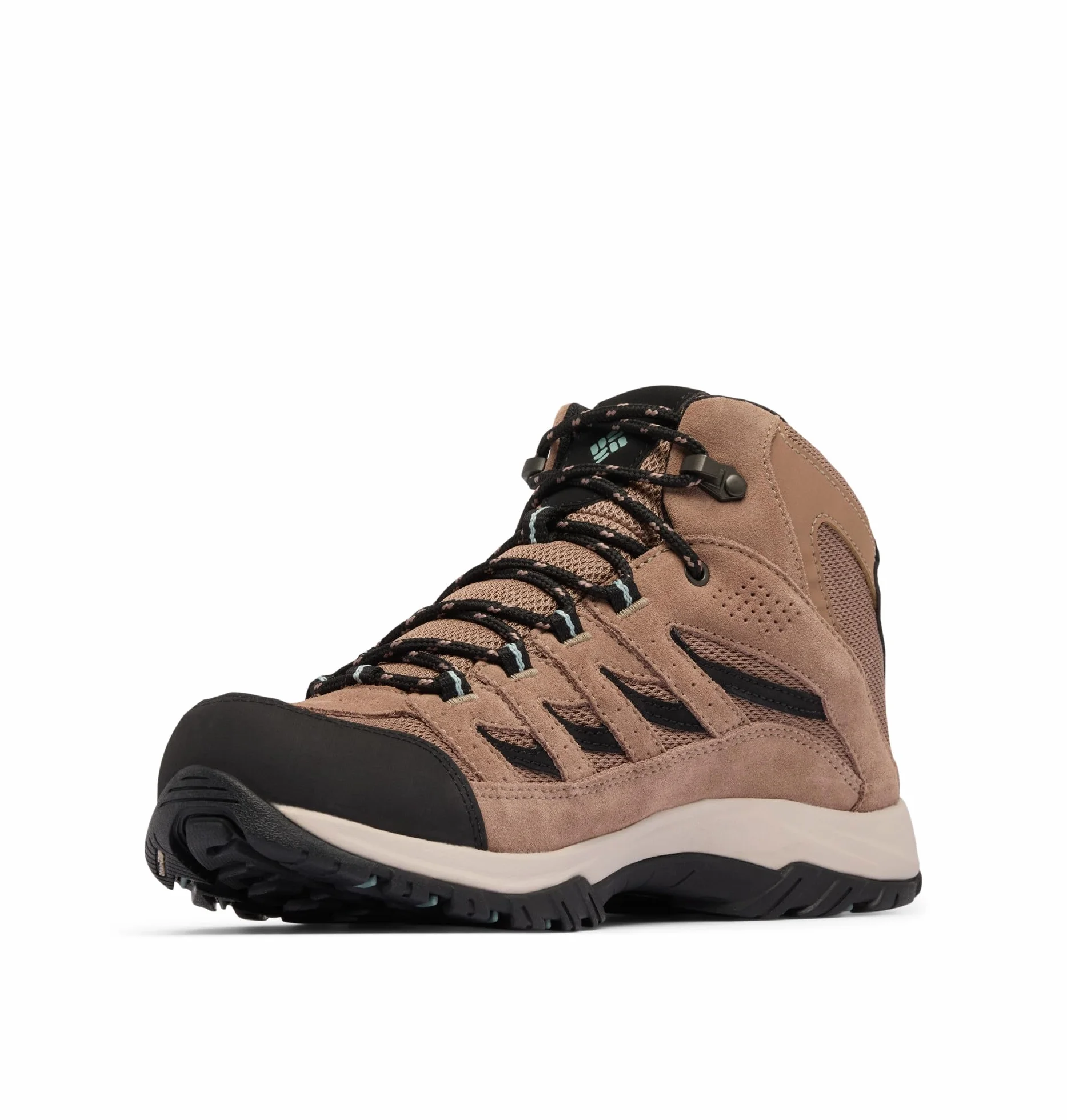 Columbia Męskie wodoodporne buty trekkingowe Crestwood Mid, Ziele angielskie kruszony niebieski, 50 EU
