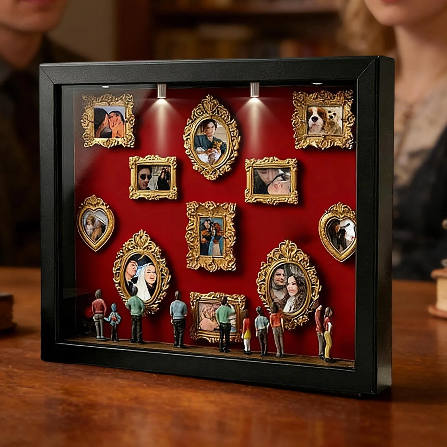 Muzealny zestaw do majsterkowania – miniaturowa pamiątka do przechowywania, miniaturowa ekspozycja, witryna dekoracyjna | Na wesele, urodziny, święta, do mieszkania, domu wiejskiego, hotelu, akademika