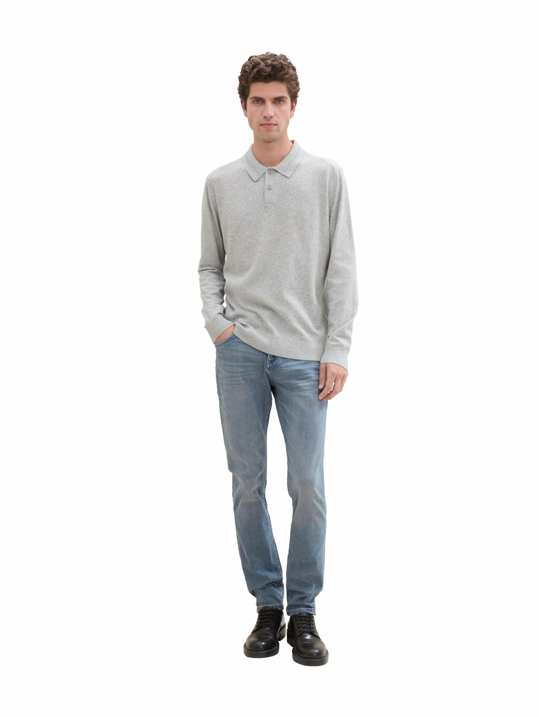 TOM TAILOR 1037638 - Josh Regular Slim Jeans Mężczyźni