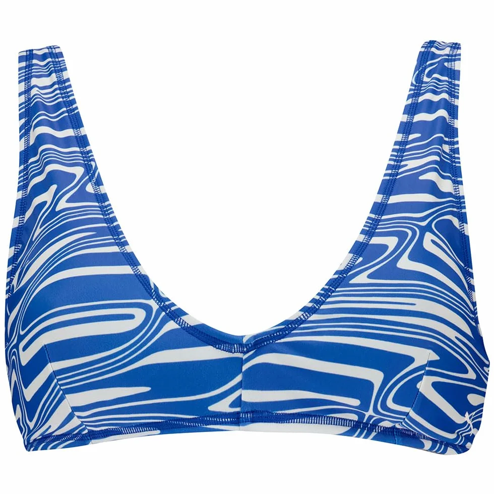 PUMA Swim Damski PLUNGE TOP 1 szt, Vivid Blue, M