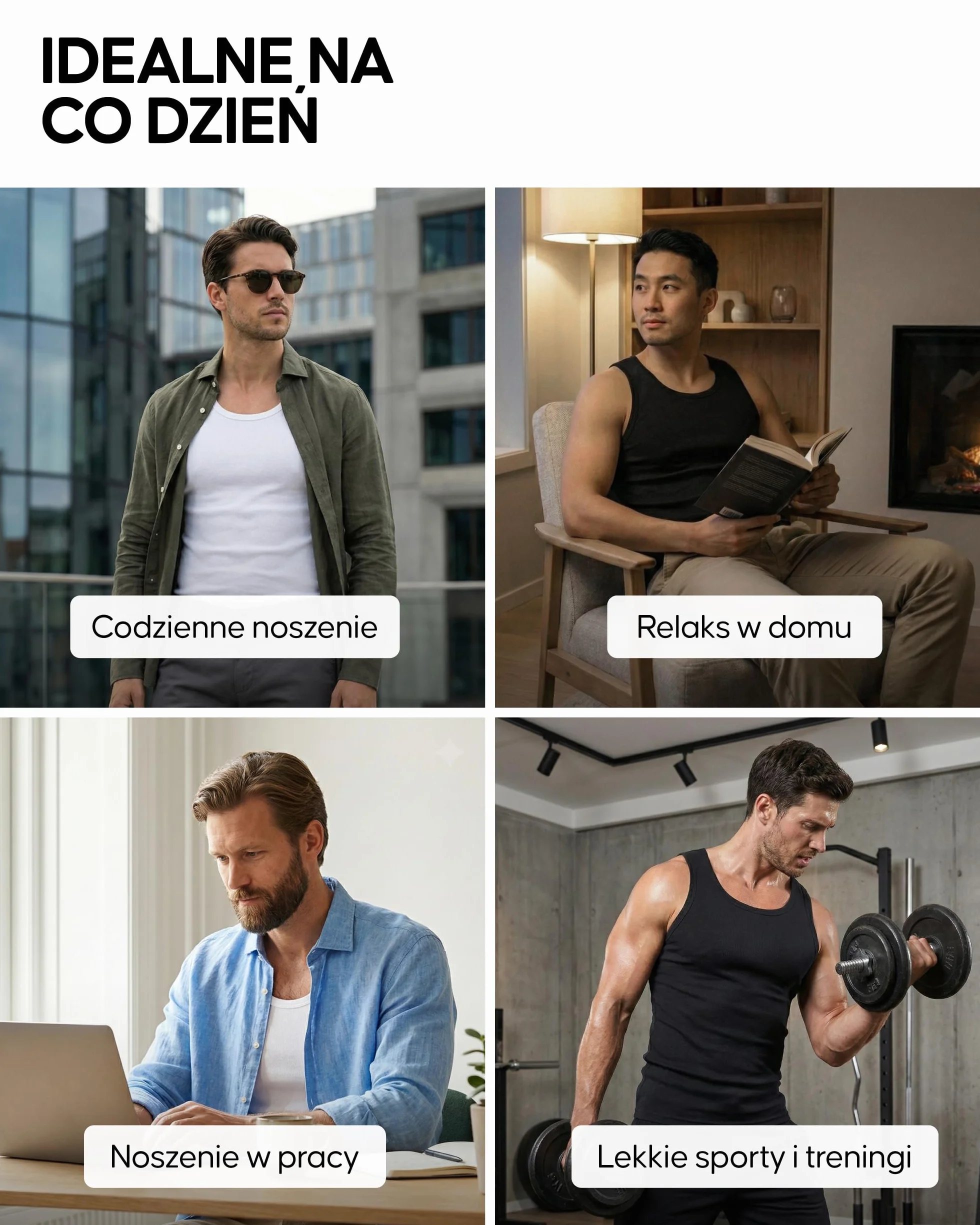 DANISH ENDURANCE Bambusowe Bokserki Męskie, Bielizna Premium, Klasyczne Majtki, 6-PACK