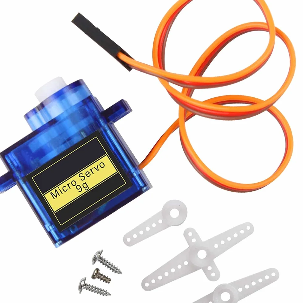 MMOBIEL 10 PCS. SG90 9G Zestaw mikro-posługowy dla dronu/samochodu/samolotu/helikoptera/pojazdów/robotów/Kompatybilny z projektami Arduino i Raspberry Pi i 3 ramiona serwo