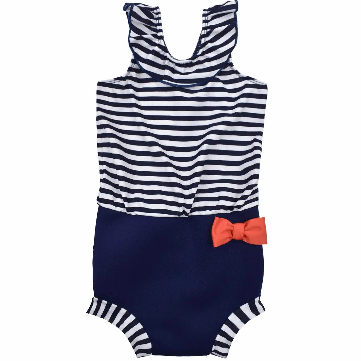 Splash About Kostium Happy Nappy - Nautical, 6-14 miesięcy