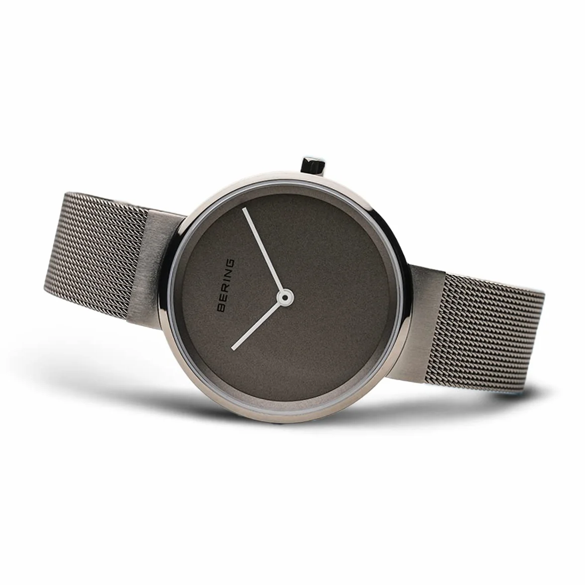 BERING Unisex zegarek na rękę analogowy kwarcowy stal szlachetna bransoletka