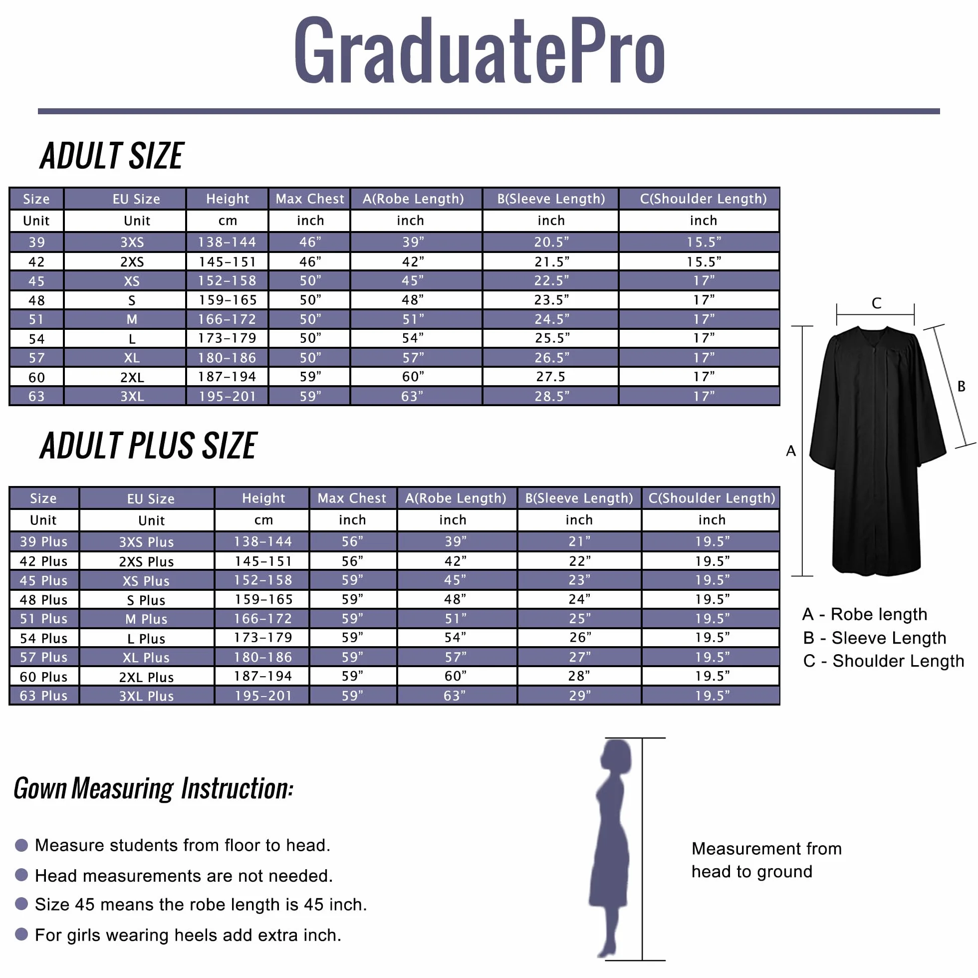 GraduatePro Szlafrok chórski bierzmowanie kliniczne szlafroki na chrzest chóral uniseks dla dorosłych kościół suknia ukończenie szkoły 12 kolorów