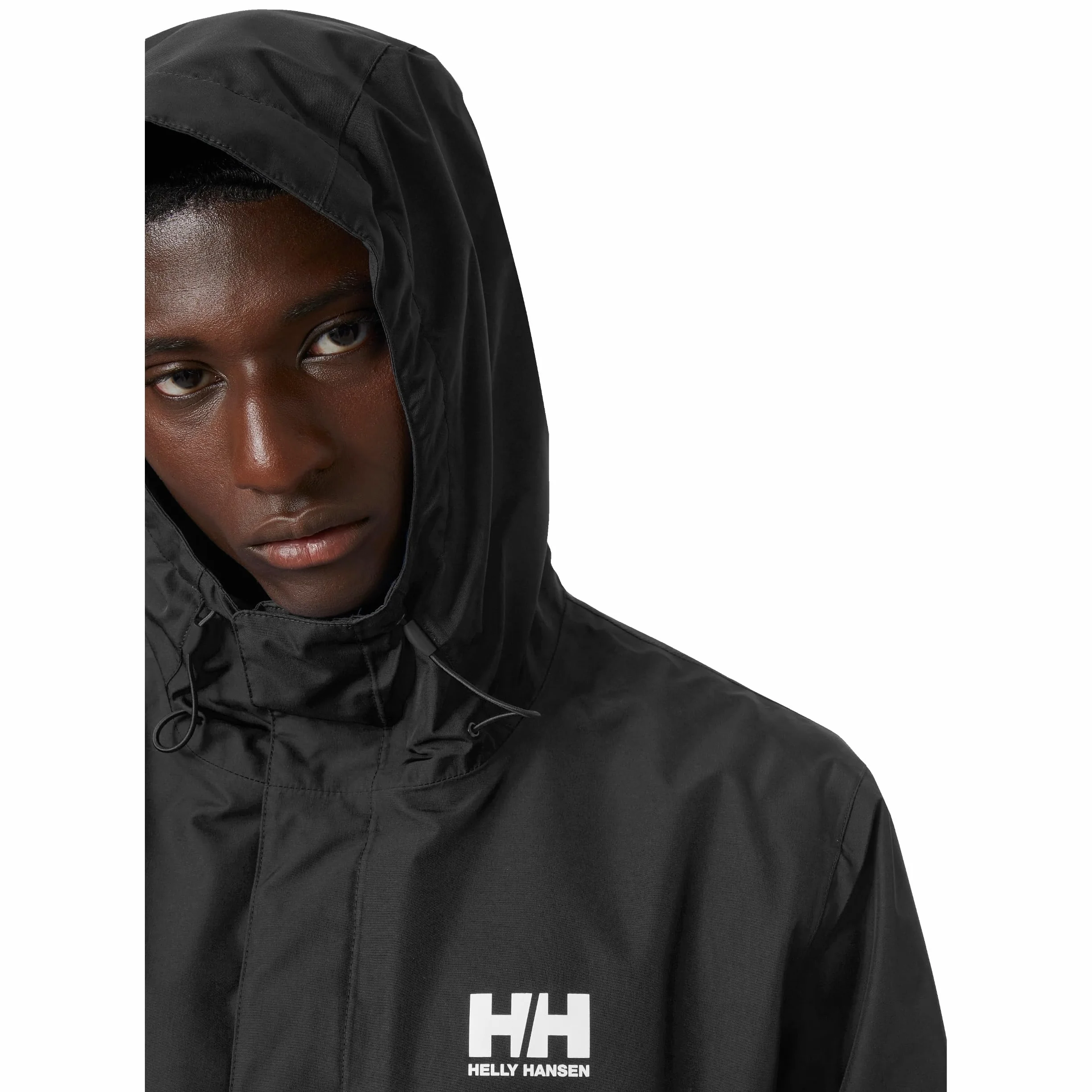 Helly Hansen Męska wodoodporna wiatroszczelna oddychająca kurtka przeciwdeszczowa, 992 Black, XXL