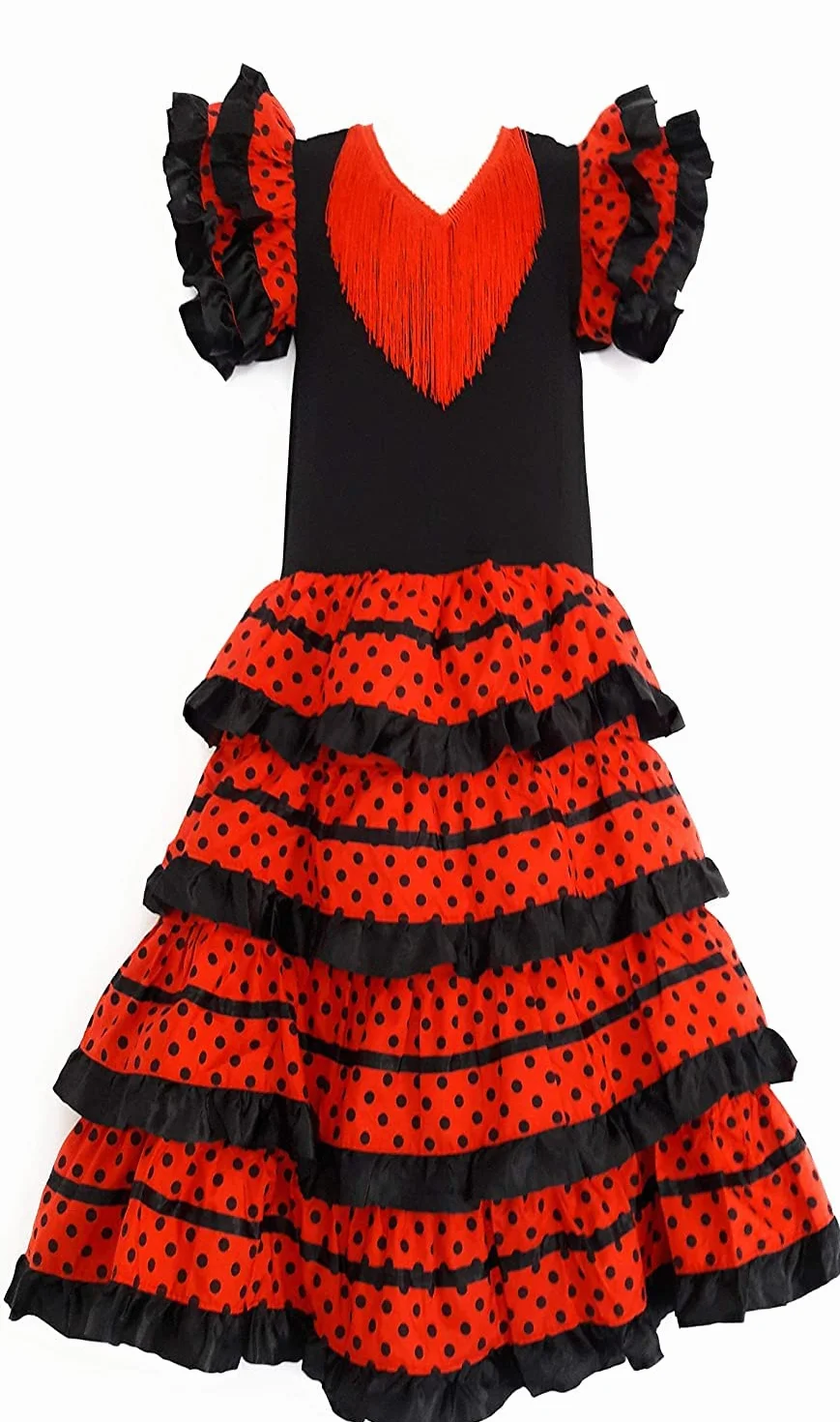 Sukienka flamenco dla dziewczynek