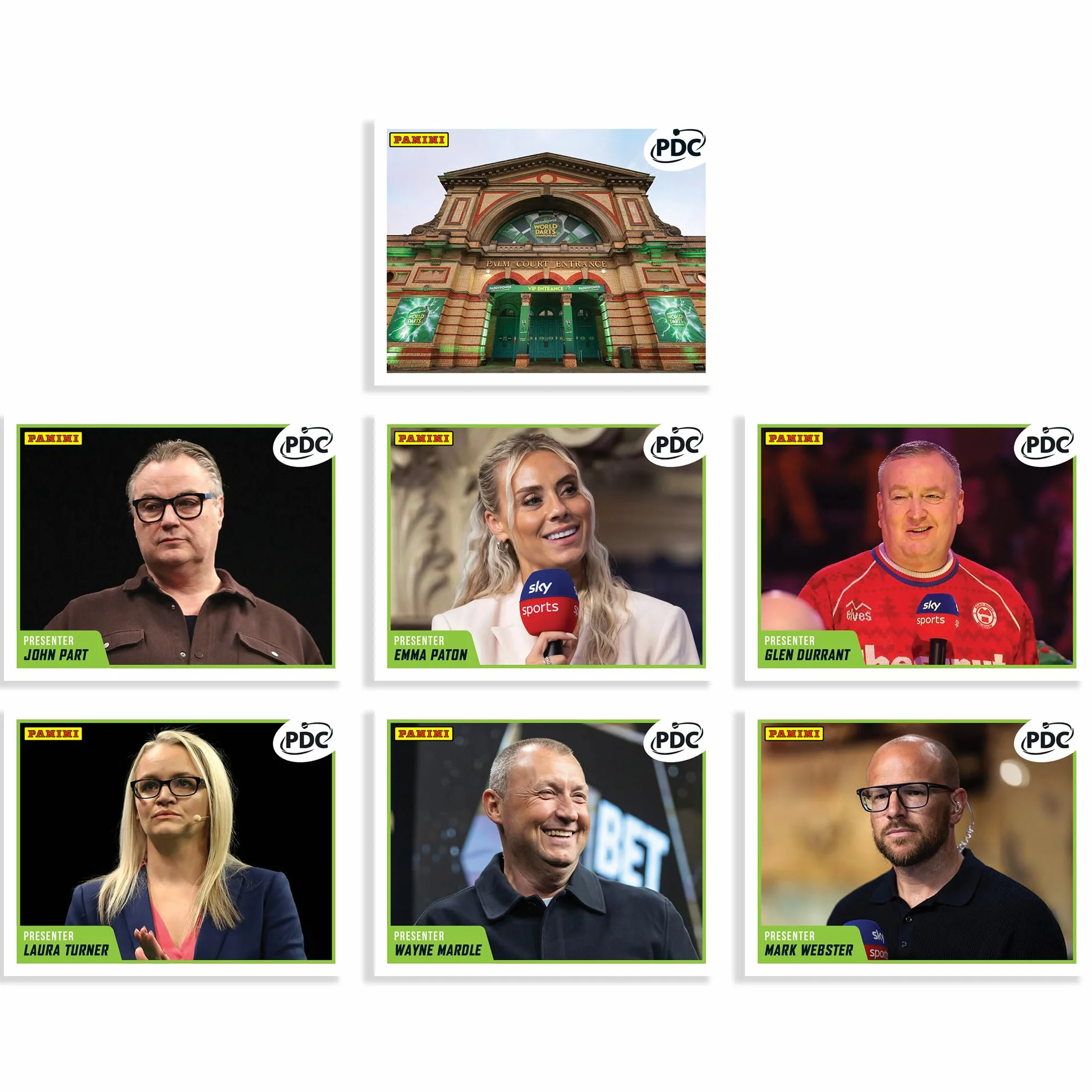 Kolekcja naklejek World Darts Championship - puszka kieszonkowa