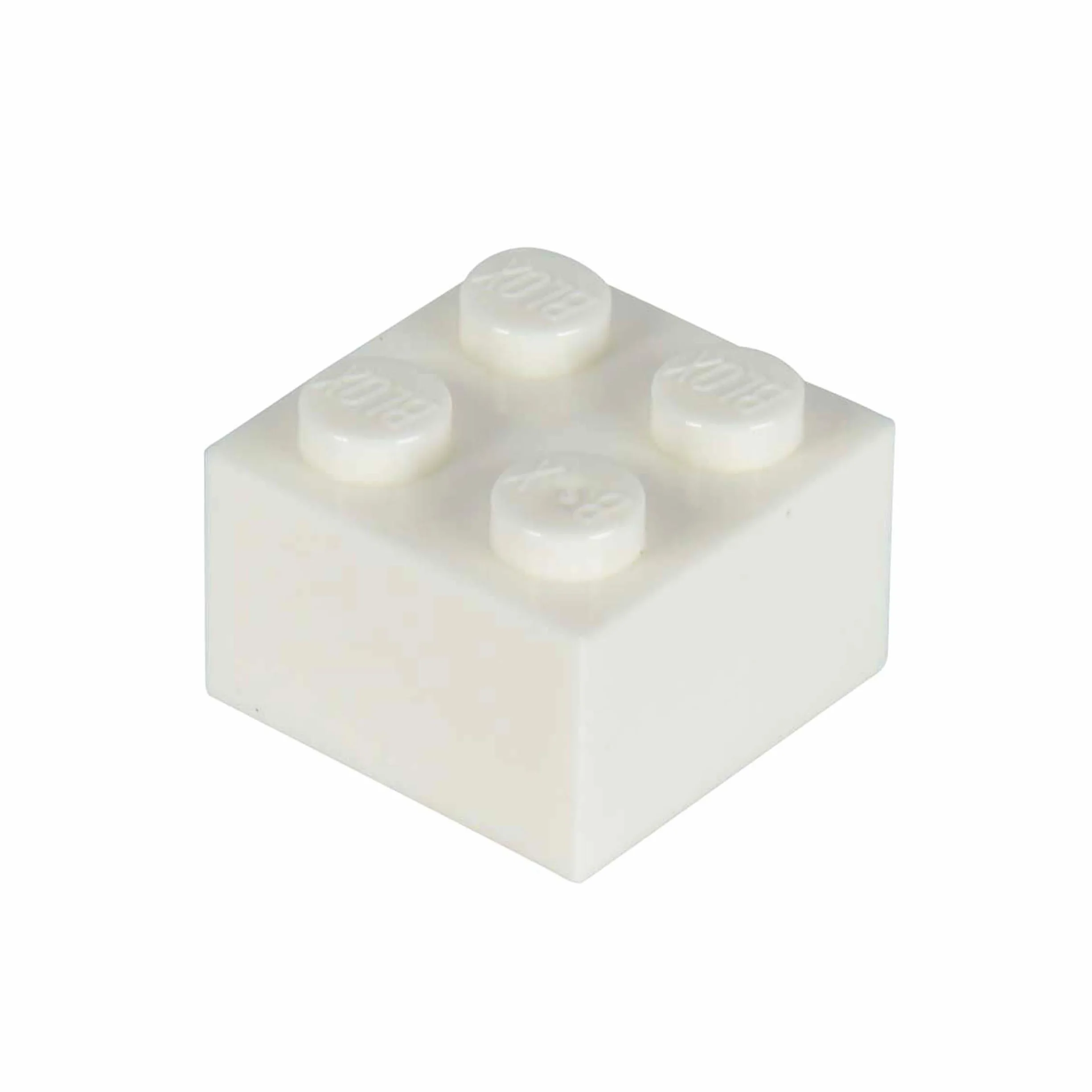 Simba 104114113 Blox, 100 białych klocków dla dzieci od 3 lat, 4 kamienie, w zestawie puszka, wysoka jakość, w pełni kompatybilne z wieloma innymi producentami