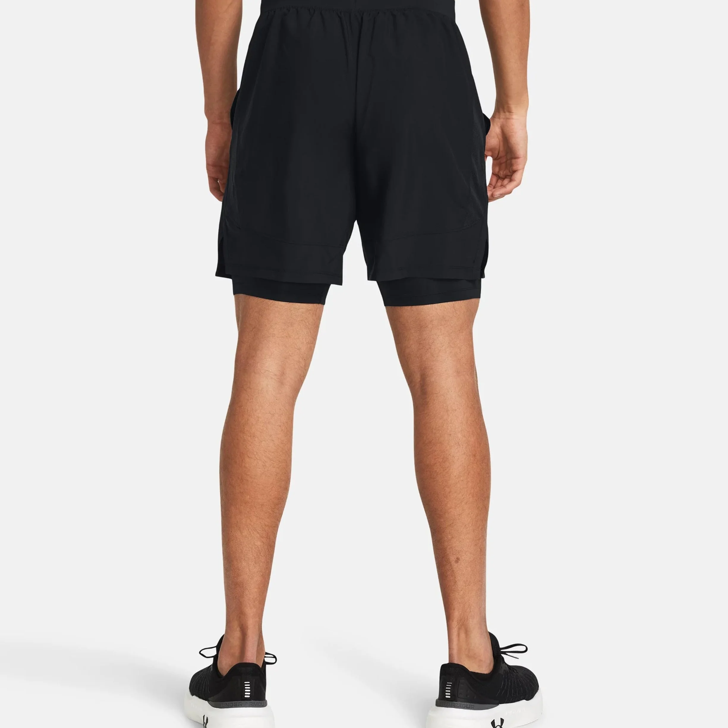Under Armour Szorty 2 W 1 Launch Run 7" - Shorty Mężczyźni