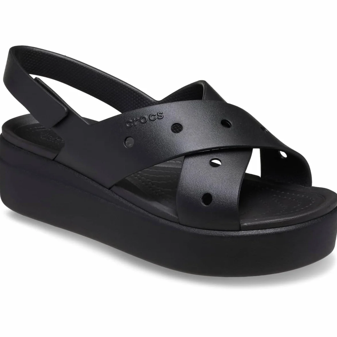 Crocs Kobiety Brooklyn 4u Cross Strap SandalSandał na koturnie