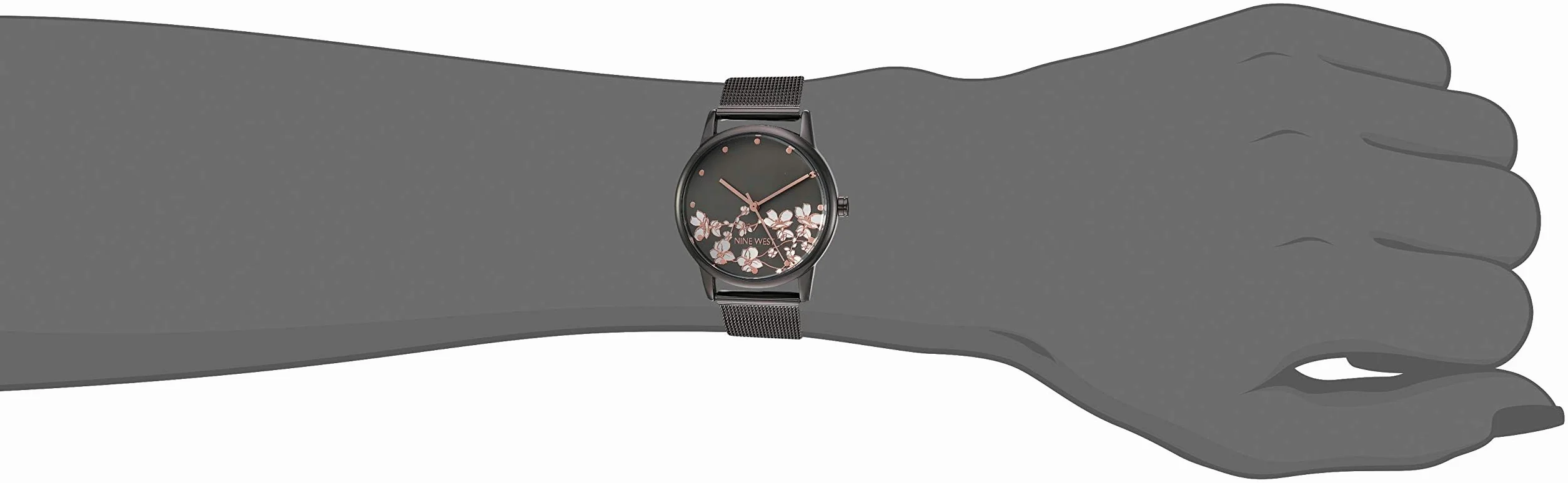 Nine West Women's Mesh Bracelet Watch