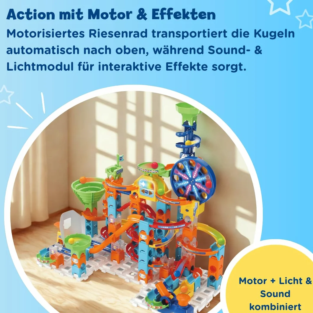 Vtech Marble Rush - Ultimate Tor Kulkowy, Wielokolorowy, 4-12 lat