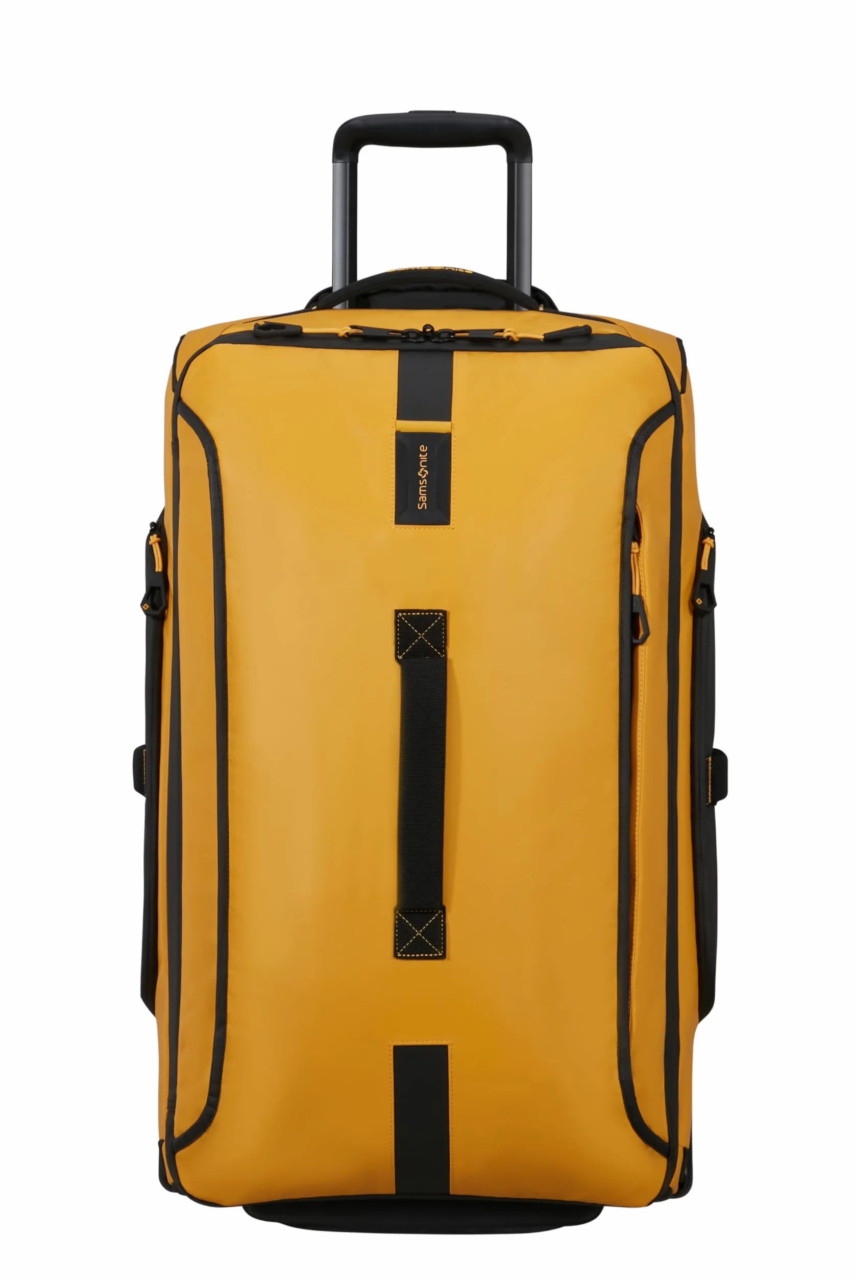 Samsonite Paradiver Light - Torba Podrózna na Kólkach (67 cm), Medium, Wodoodporna, Lekka, 74,5L, Zólty (Yellow)