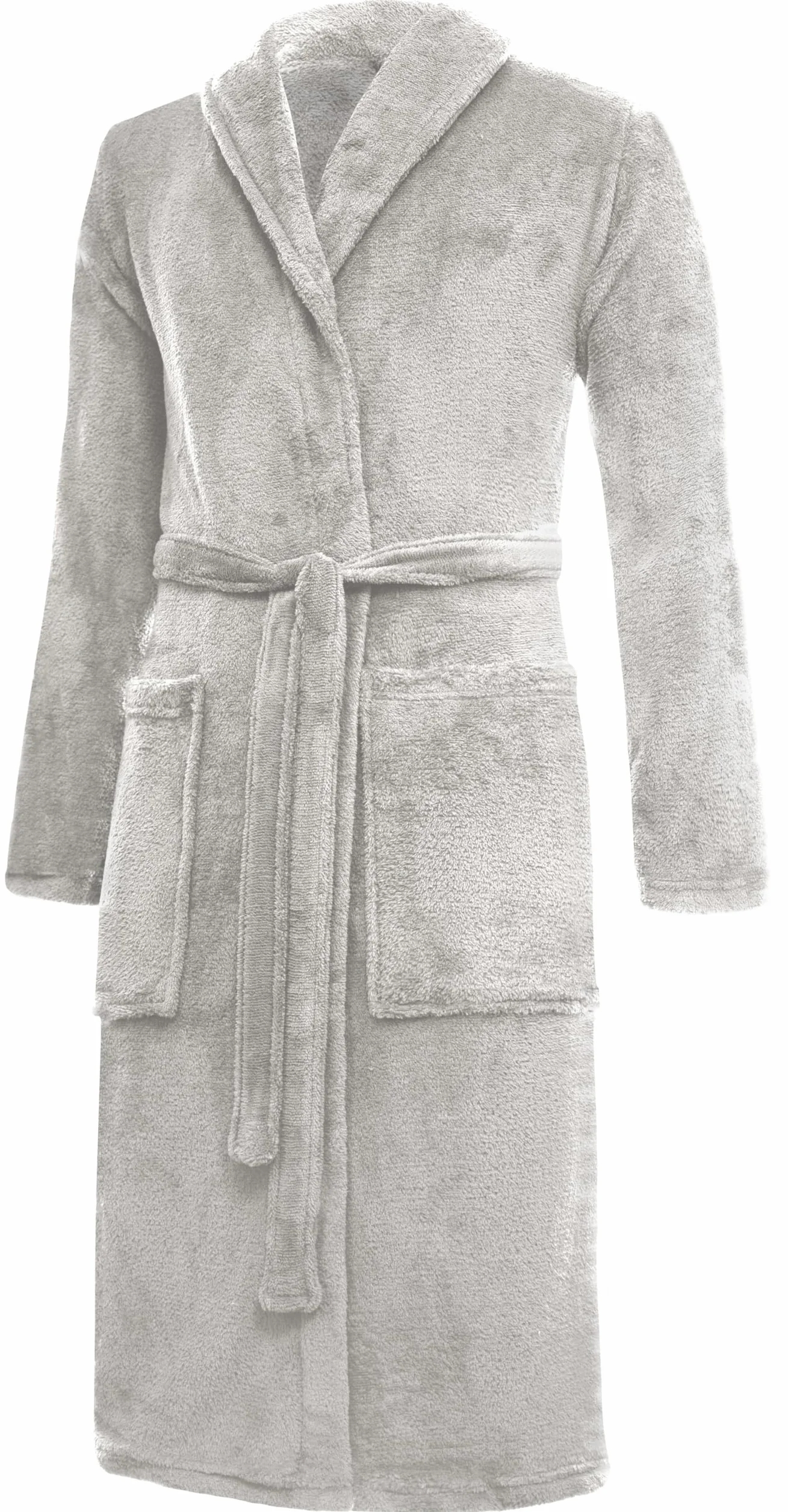 Brandsseller Szlafrok polarowy unisex, szlafrok kąpielowy, miękki i lekki